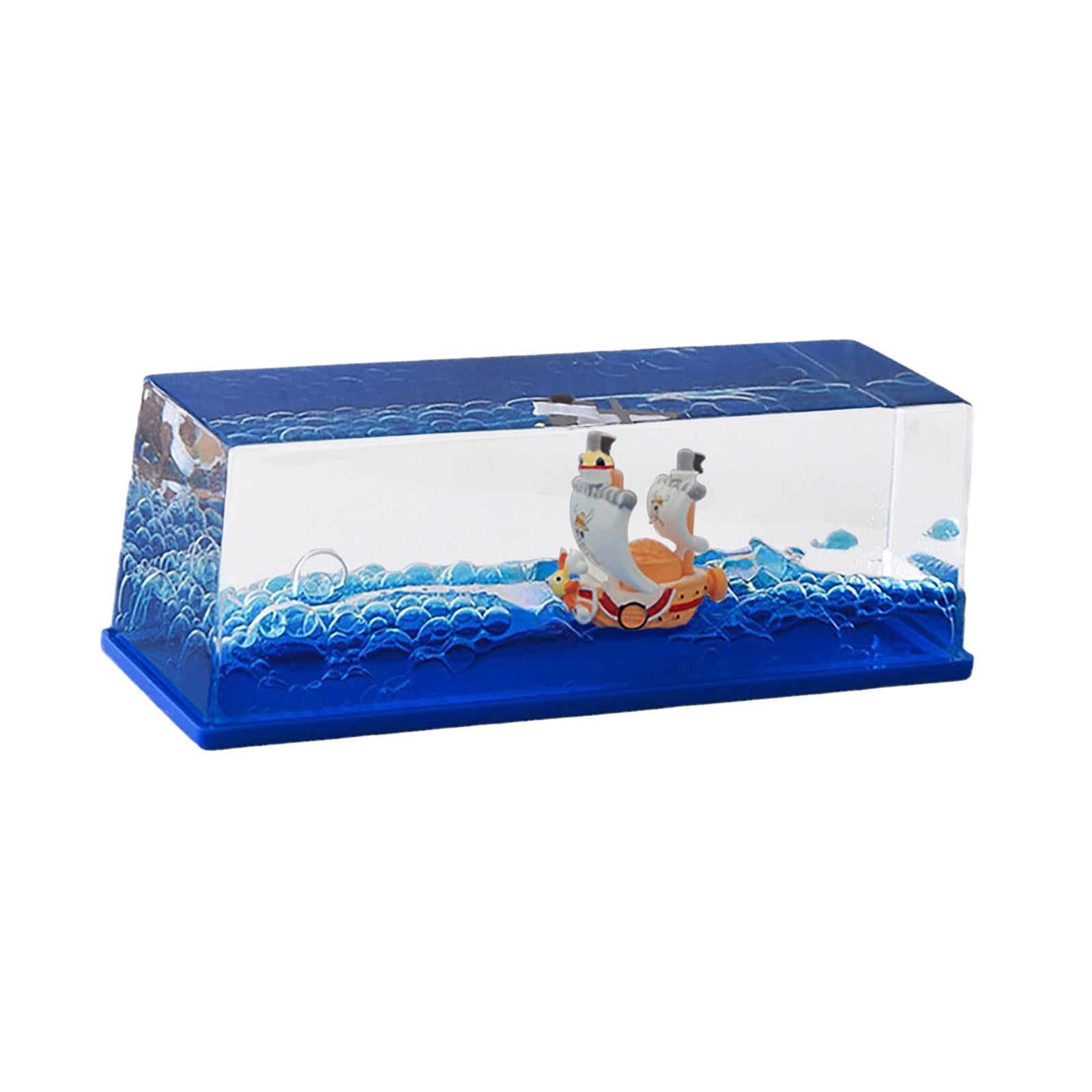 Thousand Ship Figurine One Piece Adults Cruise Ship Fluid Drift Bottle