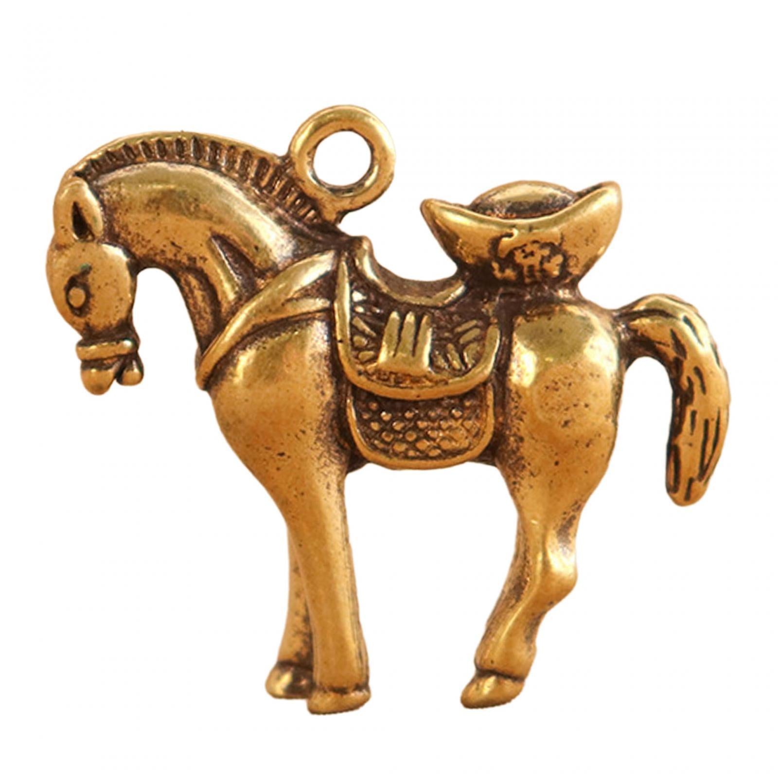 Horse Statue Crafts Gift Horse Sculpture for Office Bathroom Home Decoration
