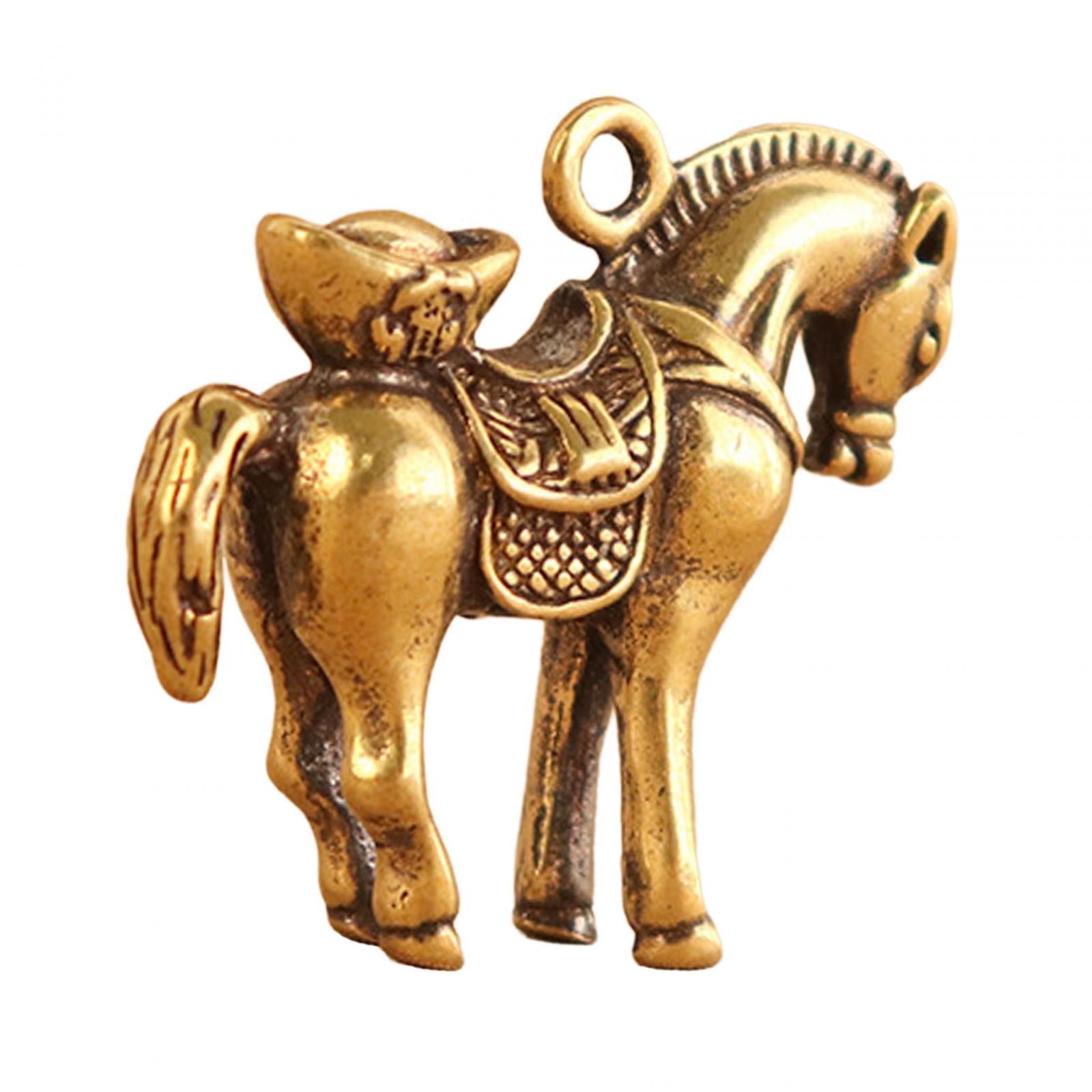 Horse Statue Crafts Gift Horse Sculpture for Office Bathroom Home Decoration
