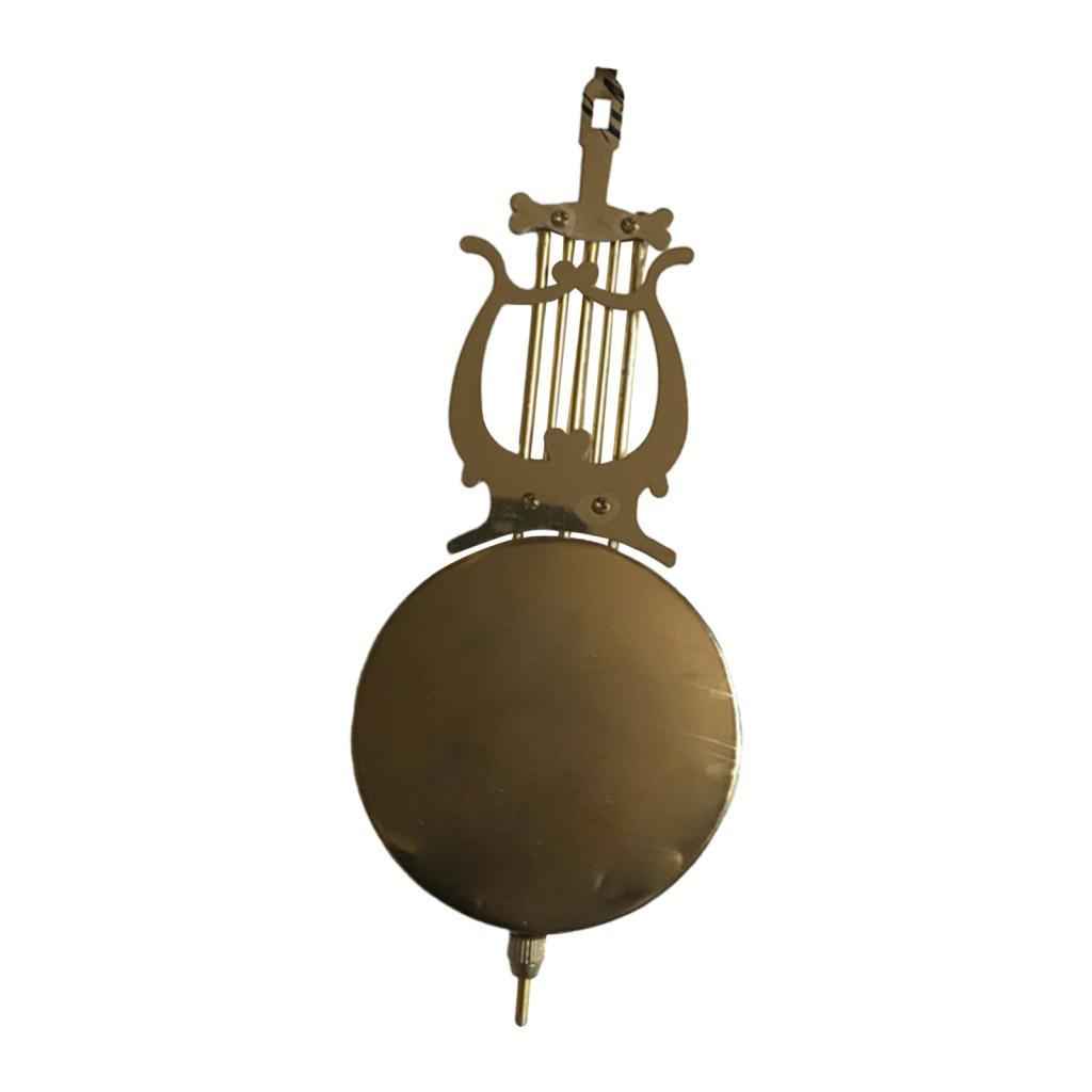 Clock Metal Pendulum Hanging Decor Wall Clock Desk Clocks DIY Clock Movement Long 20cm Brown Rod