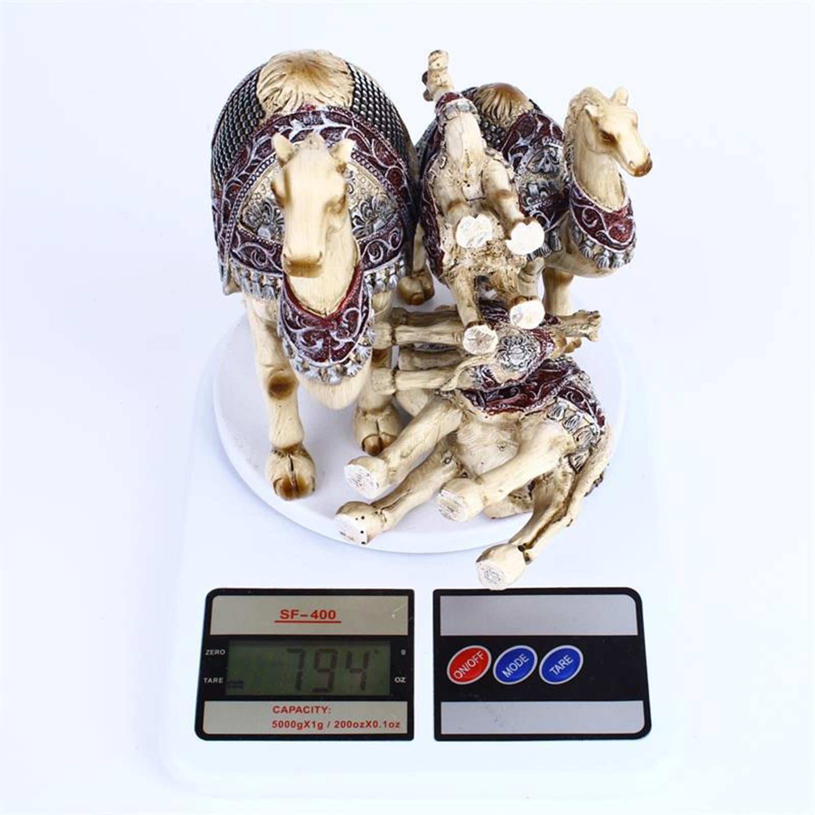 5x Resin Animal Sculpture Cute Desert Camel Miniature Figurines for Birthday