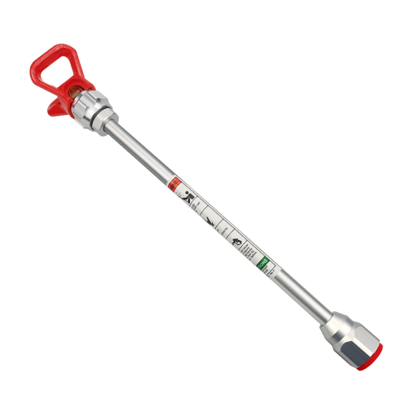 Airless Sprayer Extension Pole Rod Versatile Replace with Nozzle Holder 7/8 50cm"