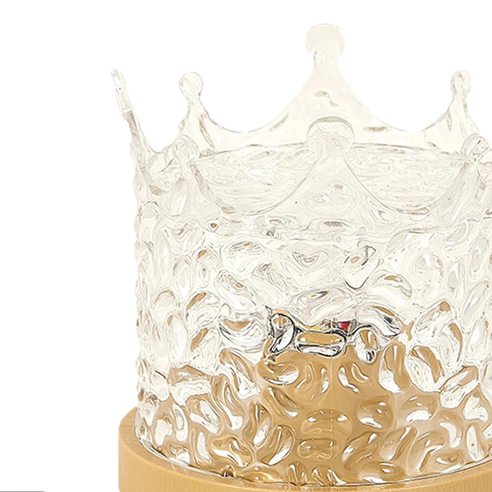 Mini Night Light Birthday Gift Atmosphere Light for Living Room Vlog Bedroom Crown