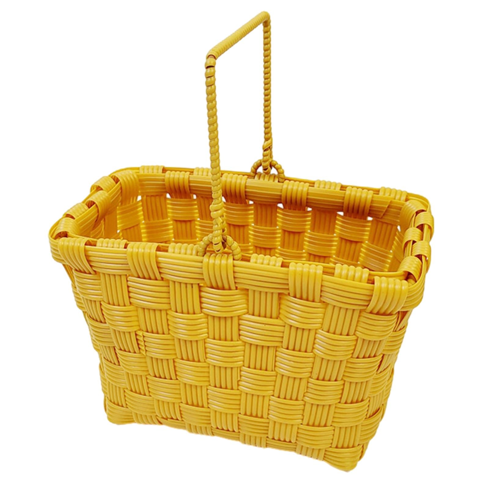 Flower Girl Basket with Handles Gifts Picnic Basket for Picnics Wedding Kids