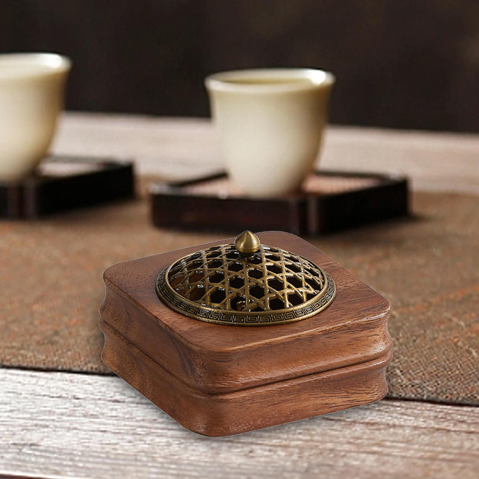 Incense Burner Home Decor Censer for Study Table Centerpieces Bedroom