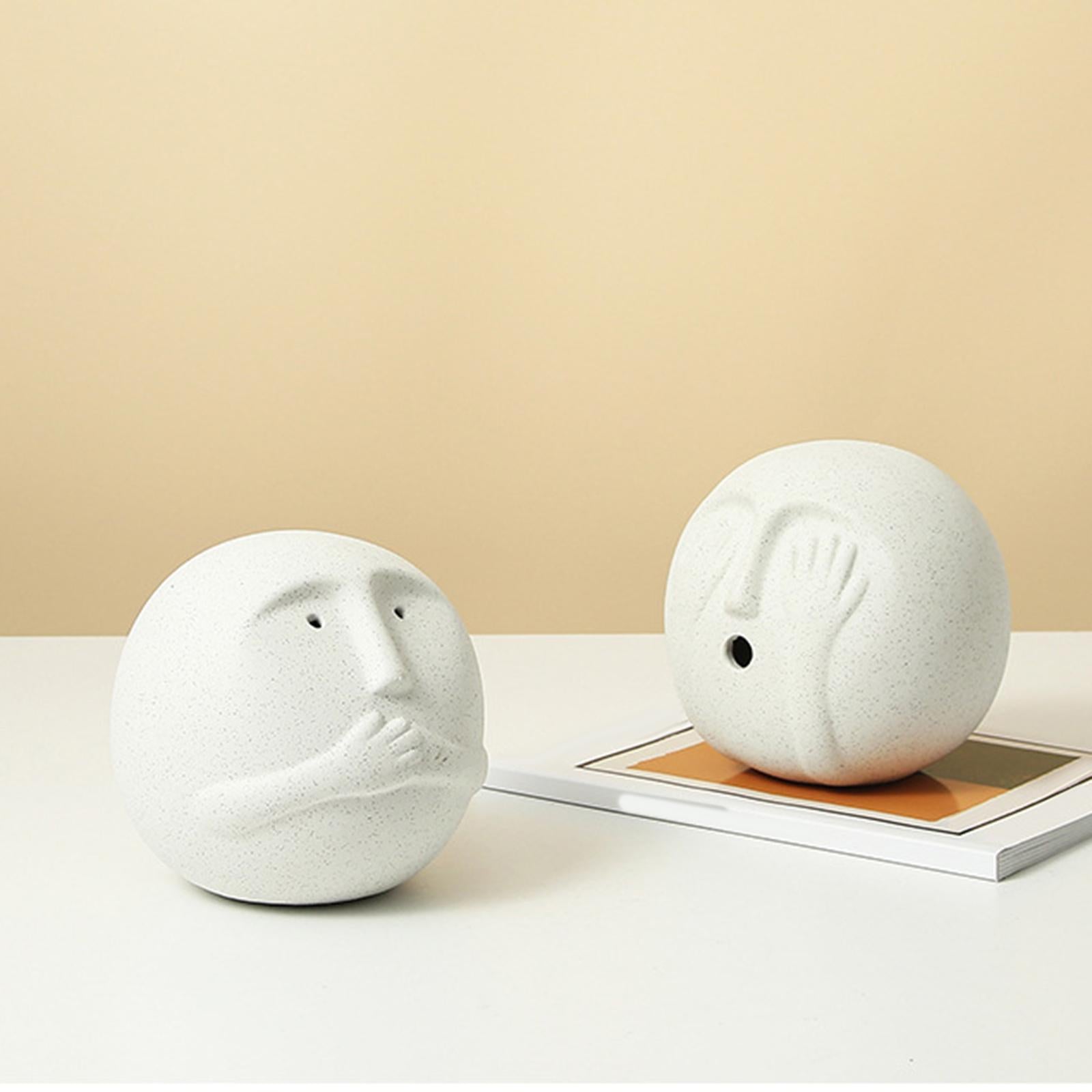 Abstract Character Art Ornament Decoration for Living Room Cabinet Office Cover eyes