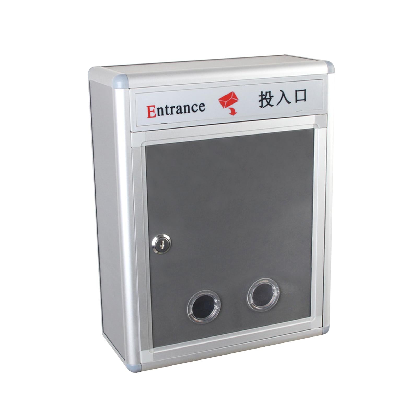 Suggestion Mail Box with Lock Organizer Post Box for Customer Center Durable
