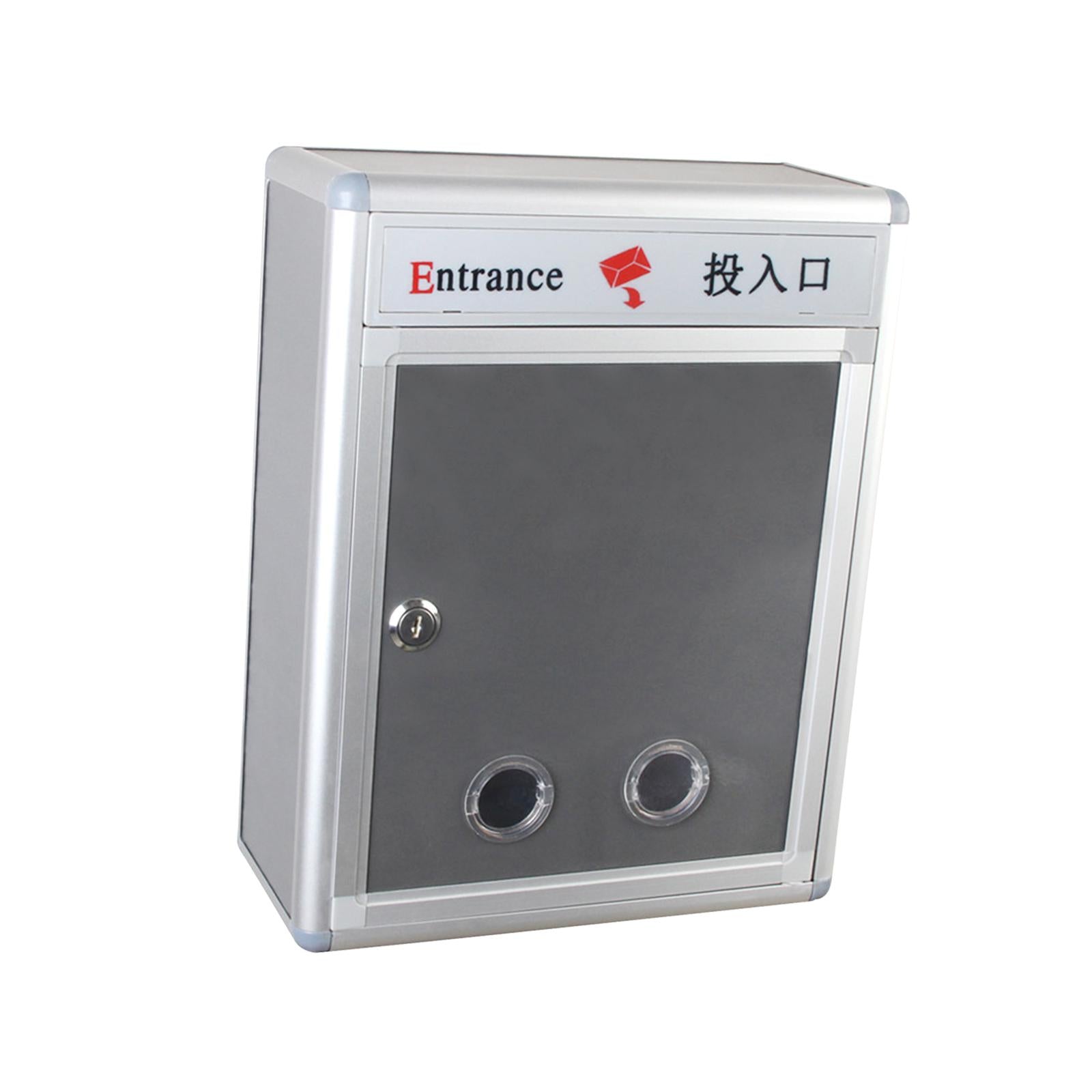 Suggestion Mail Box with Lock Organizer Post Box for Customer Center Durable