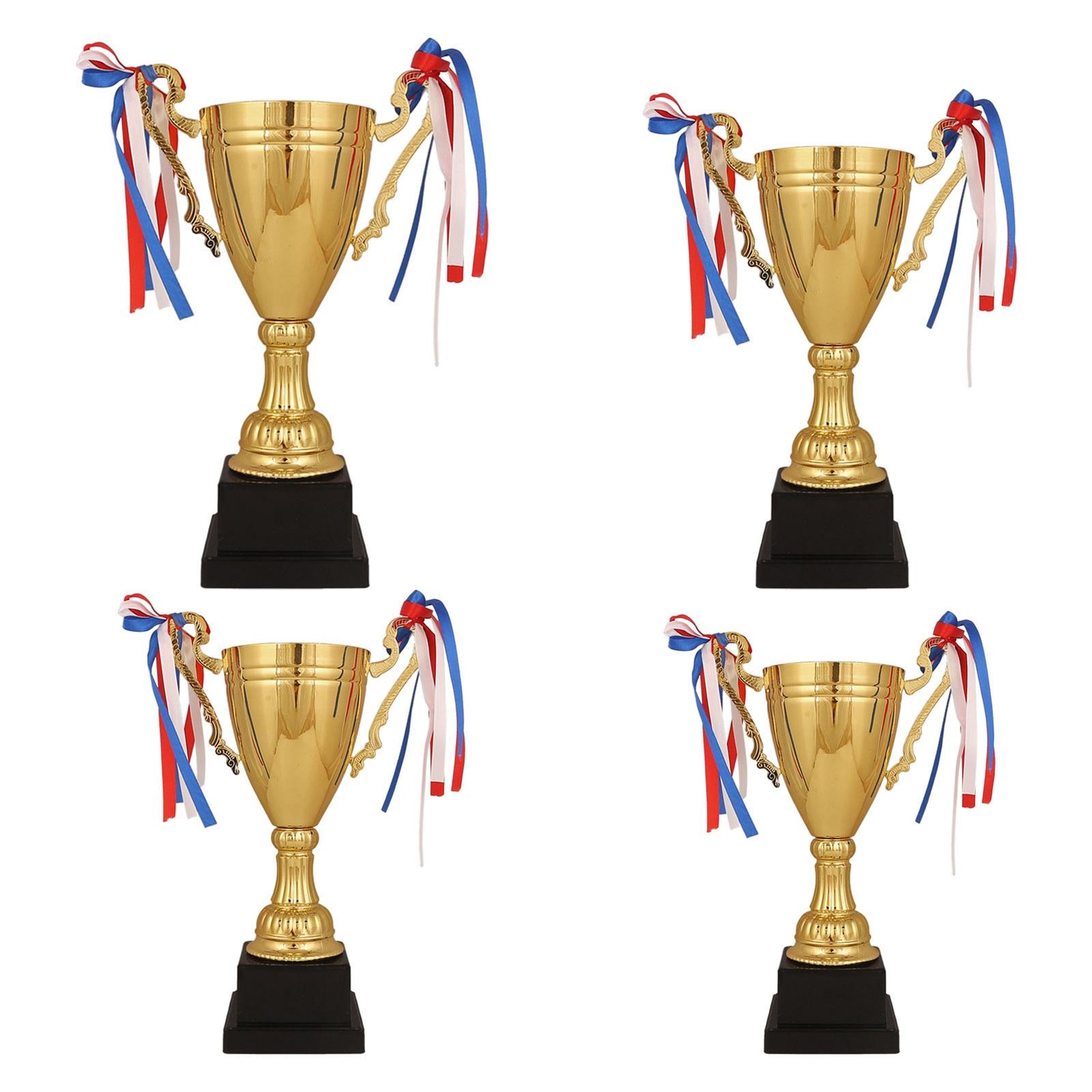 Trophy Cup Metal Winner Trophies for Competition Rewarding Kids Party 45cm