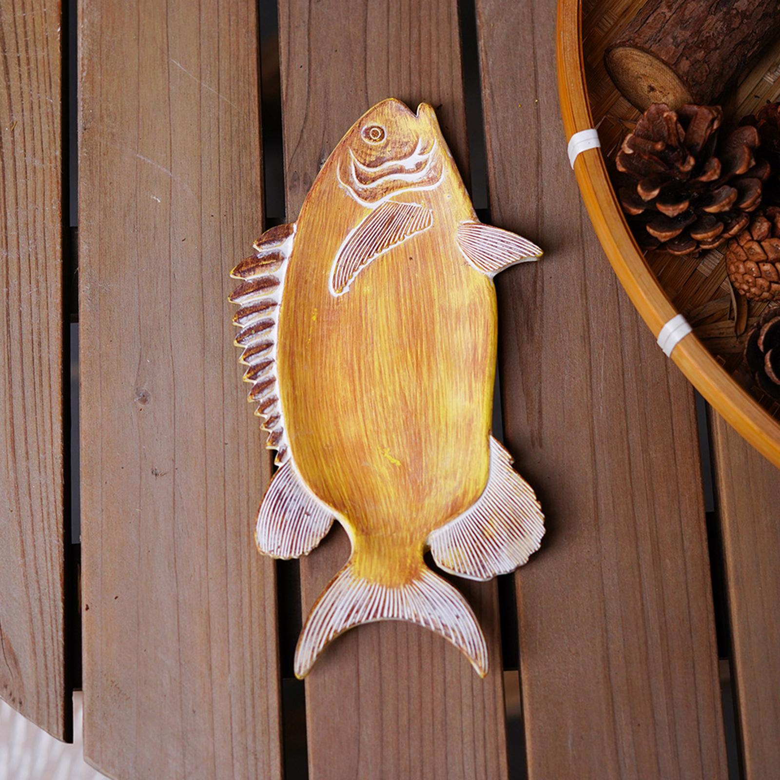 Candy Bowl Fish Decoration Jewelry Ring Dish for Bathroom Bedroom Home Decor