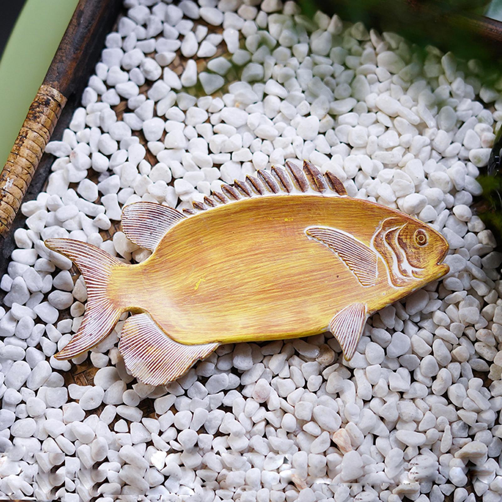 Candy Bowl Fish Decoration Jewelry Ring Dish for Bathroom Bedroom Home Decor