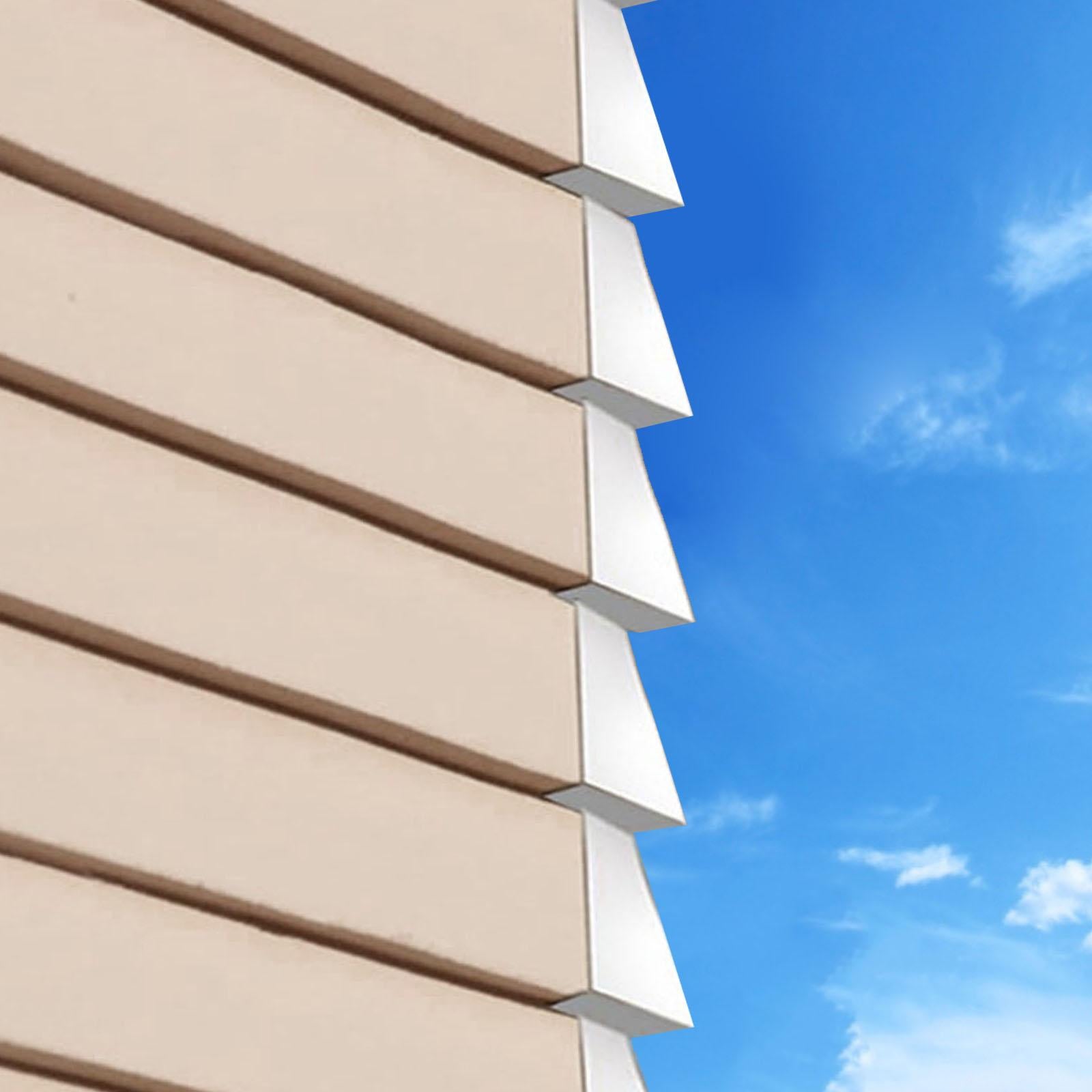 8 Pieces Outside Siding Corner Caps Metal Corner Guards Aluminum Siding Corner