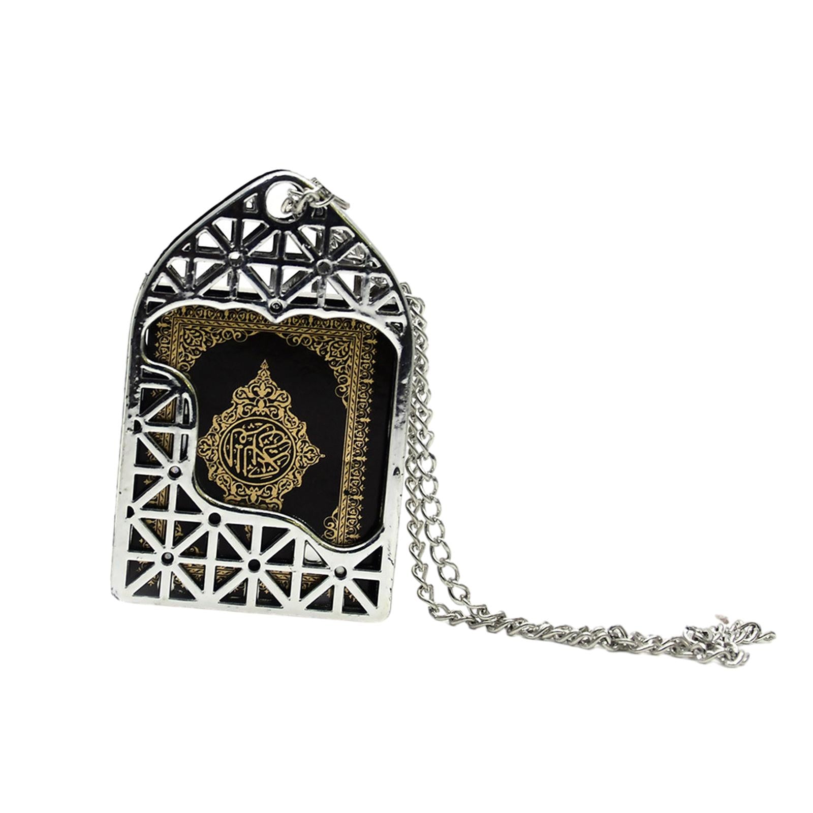 Book Hanging Pendant Craft Bedroom Collectible Fireplace Hanging Accessories Silver