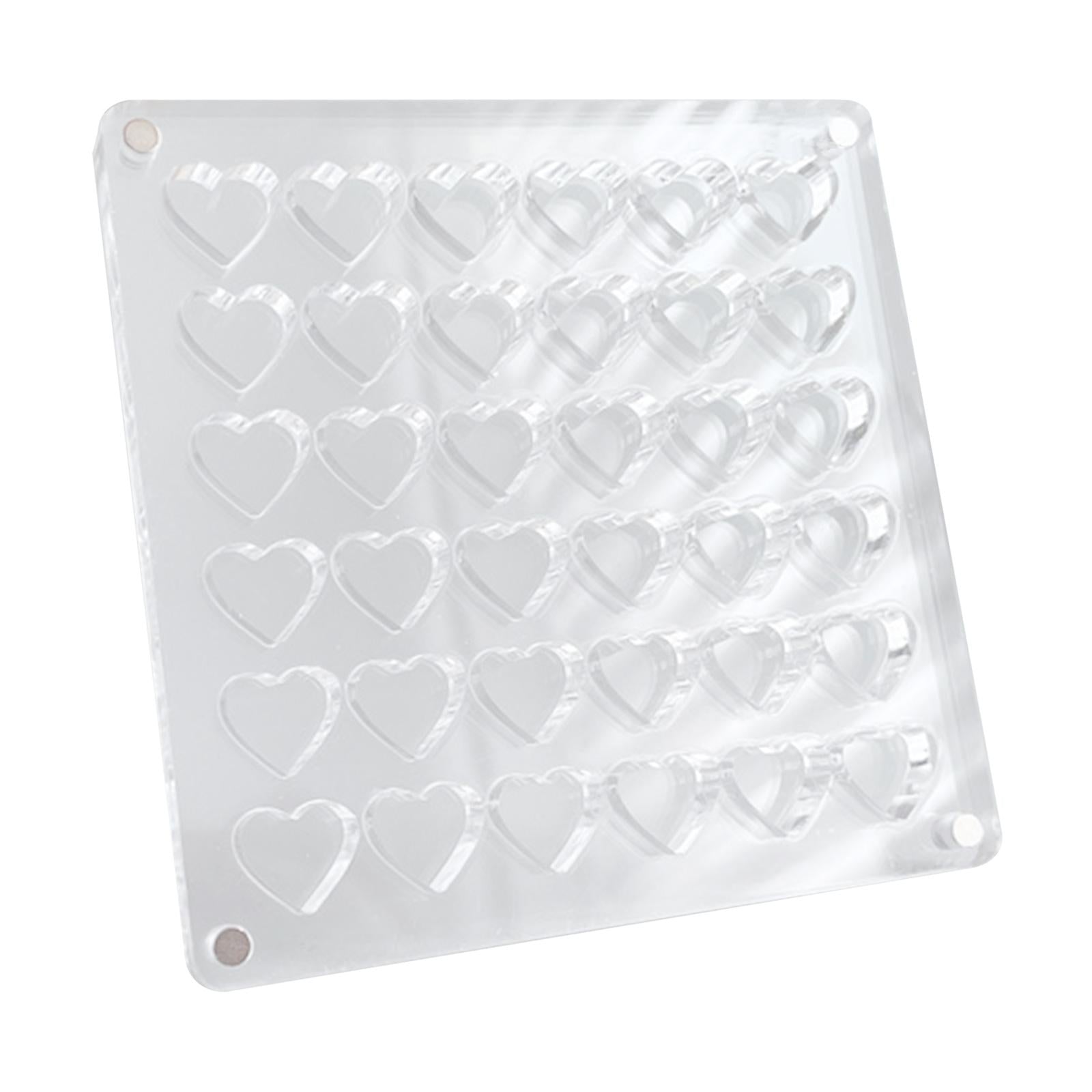 36 Small Compartments Clear Nail Tip Case Acrylic Jewelry Storage Box Holder