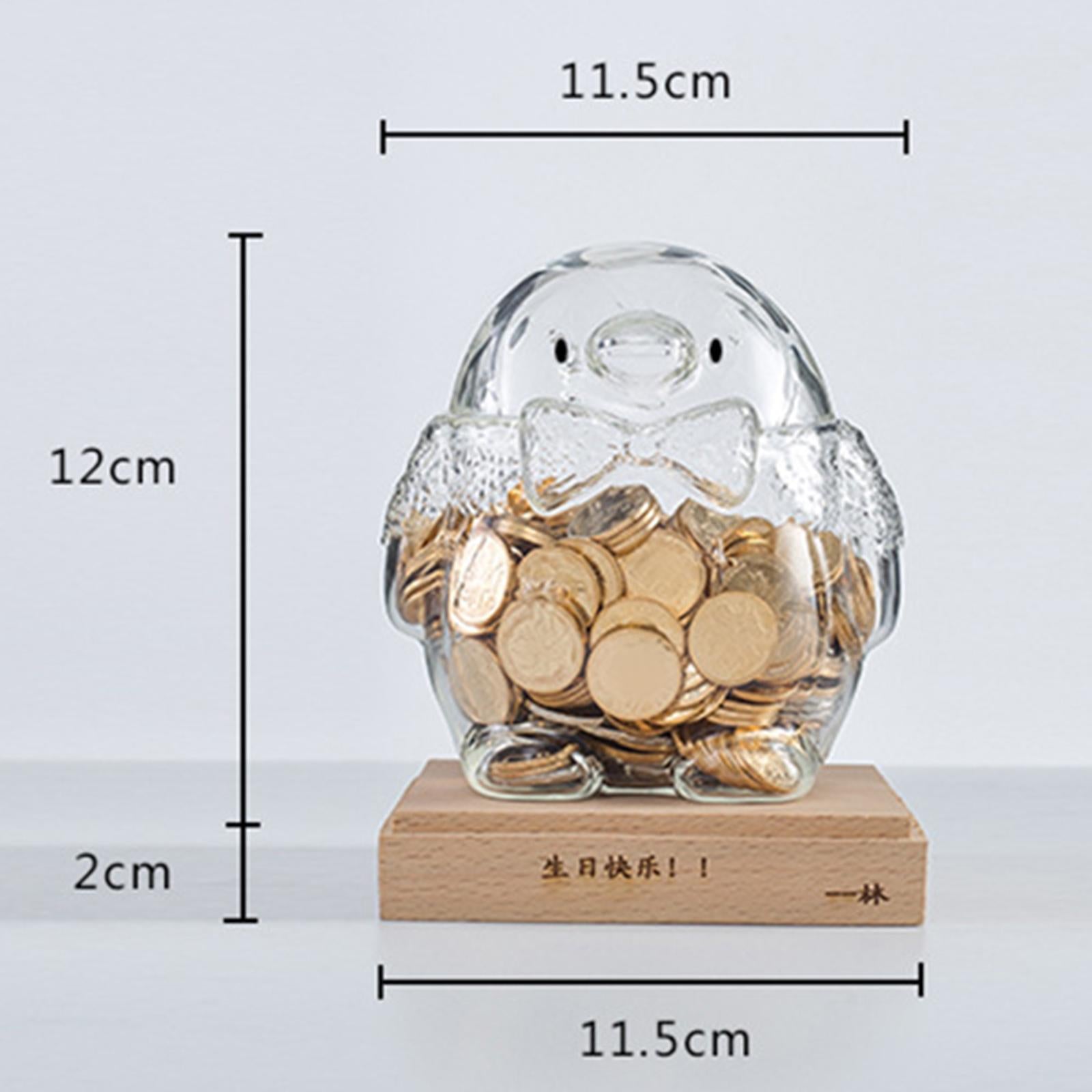 Money Saving Jar Photography Props Money Saving Pot for Office Desktop Shelf