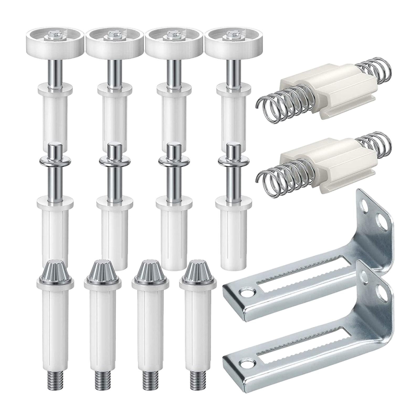 16Pcs Bifold Door Hardware Kit Bifold Door Hardware Repair Replacement Parts