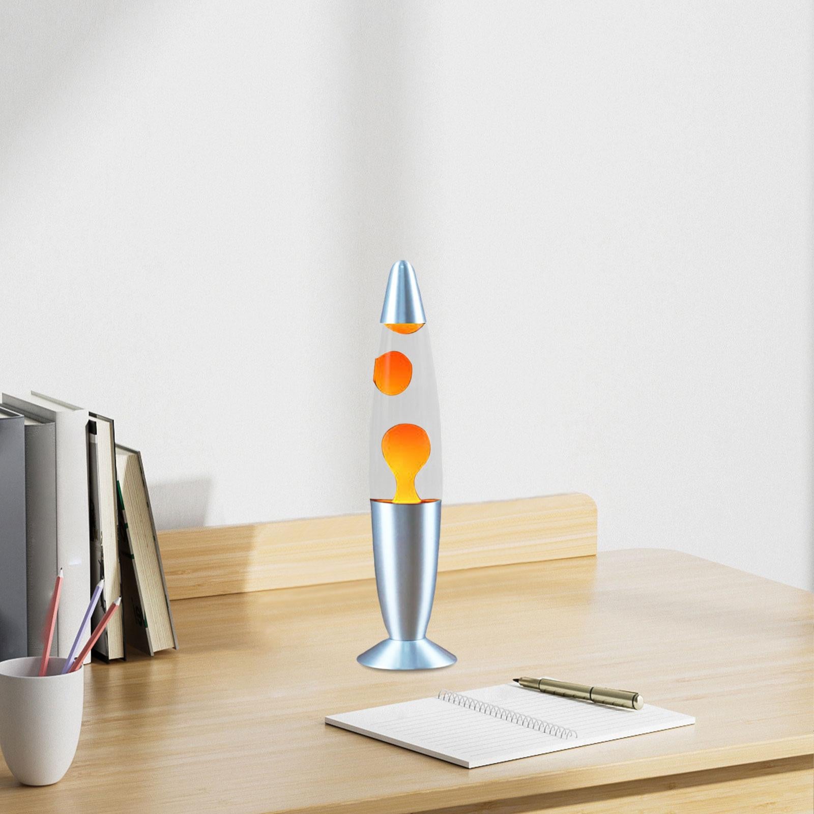 Night Lamp Decorative 13 inch The Original Motion Light for Home Holiday Desk Orange