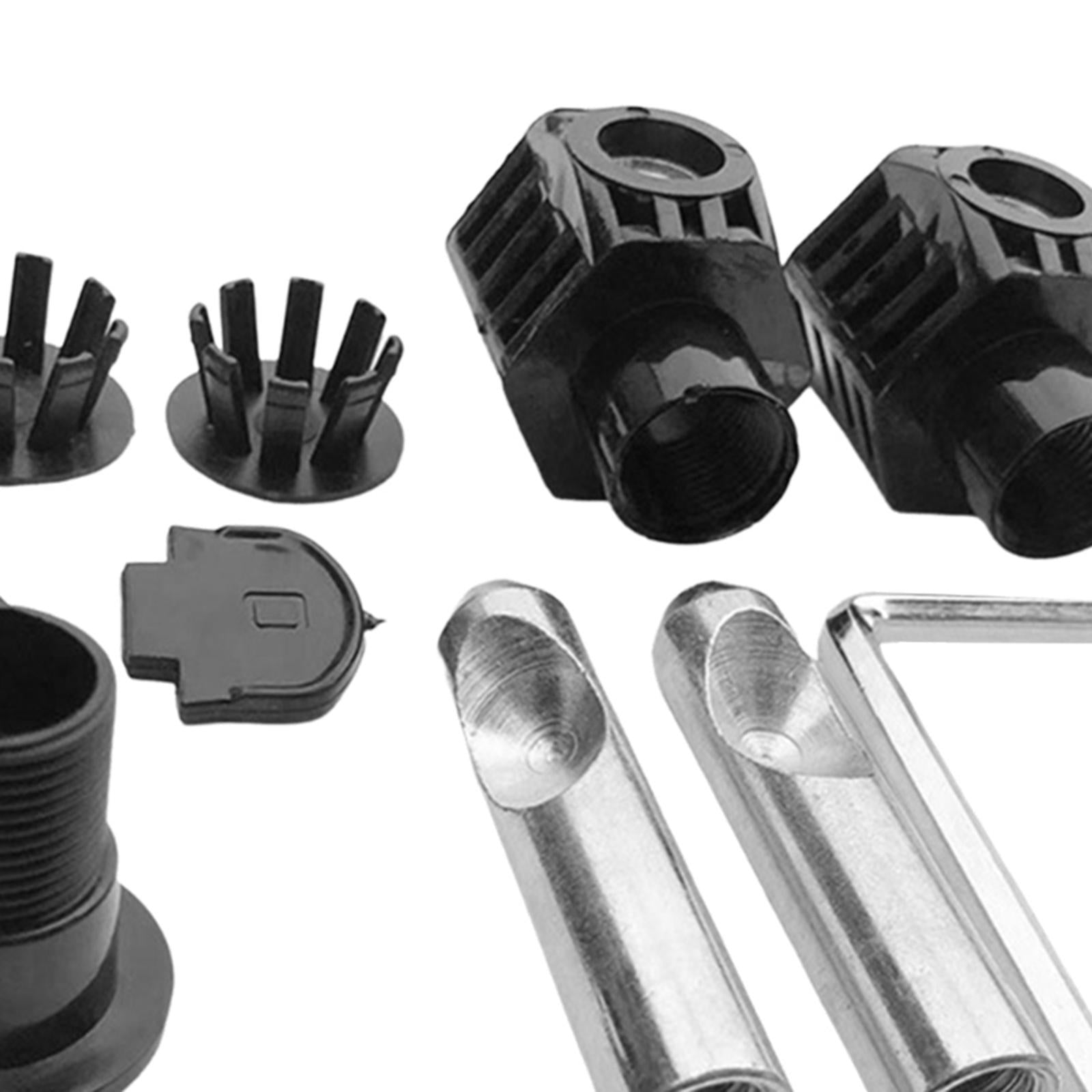 Wall Mounted Toilet Fixing Kits Heavy Duty Sturdy Hardware for Bathroom Home