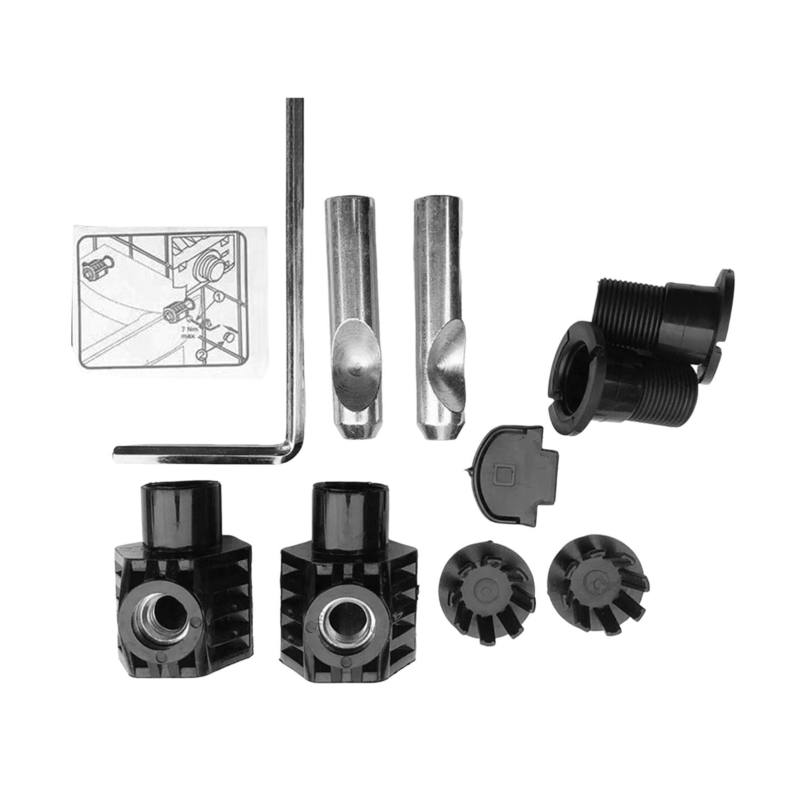 Wall Mounted Toilet Fixing Kits Heavy Duty Sturdy Hardware for Bathroom Home