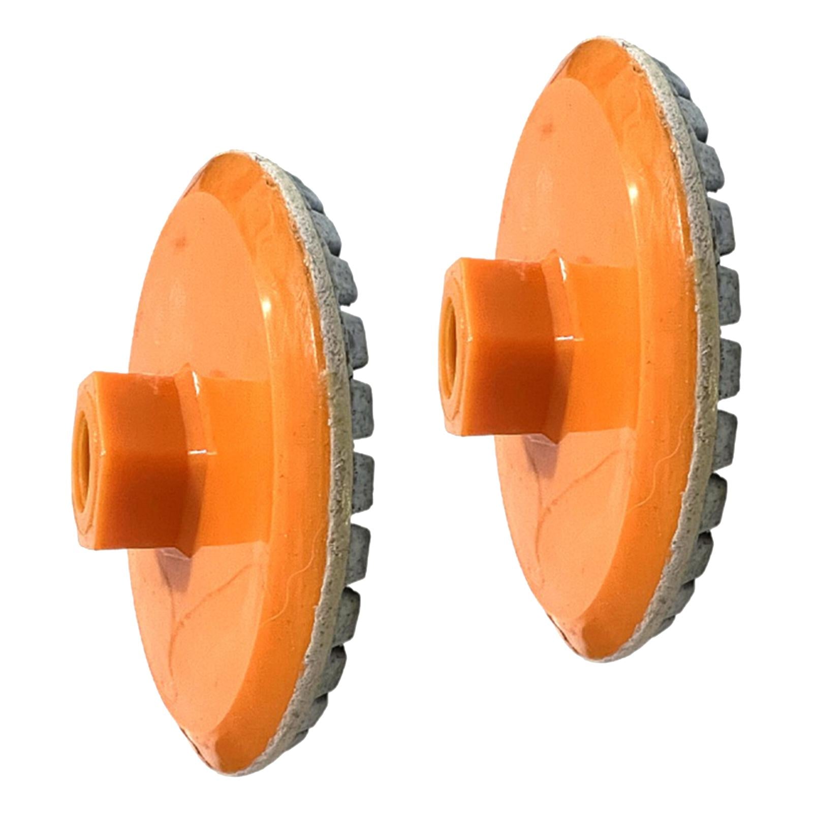 2x Angle Grinder Grinding Disc Replacements 8cm for Granite Marble Porcelain