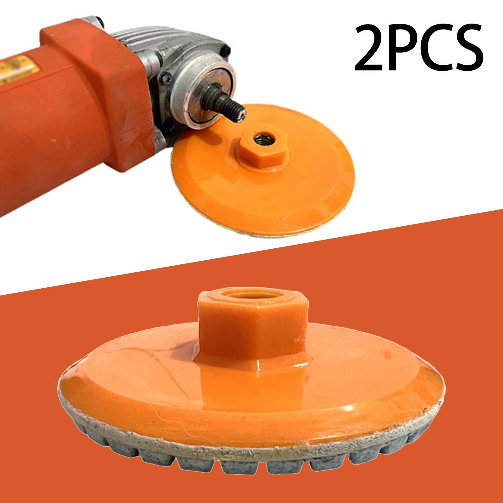 2x Angle Grinder Grinding Disc Replacements 8cm for Granite Marble Porcelain