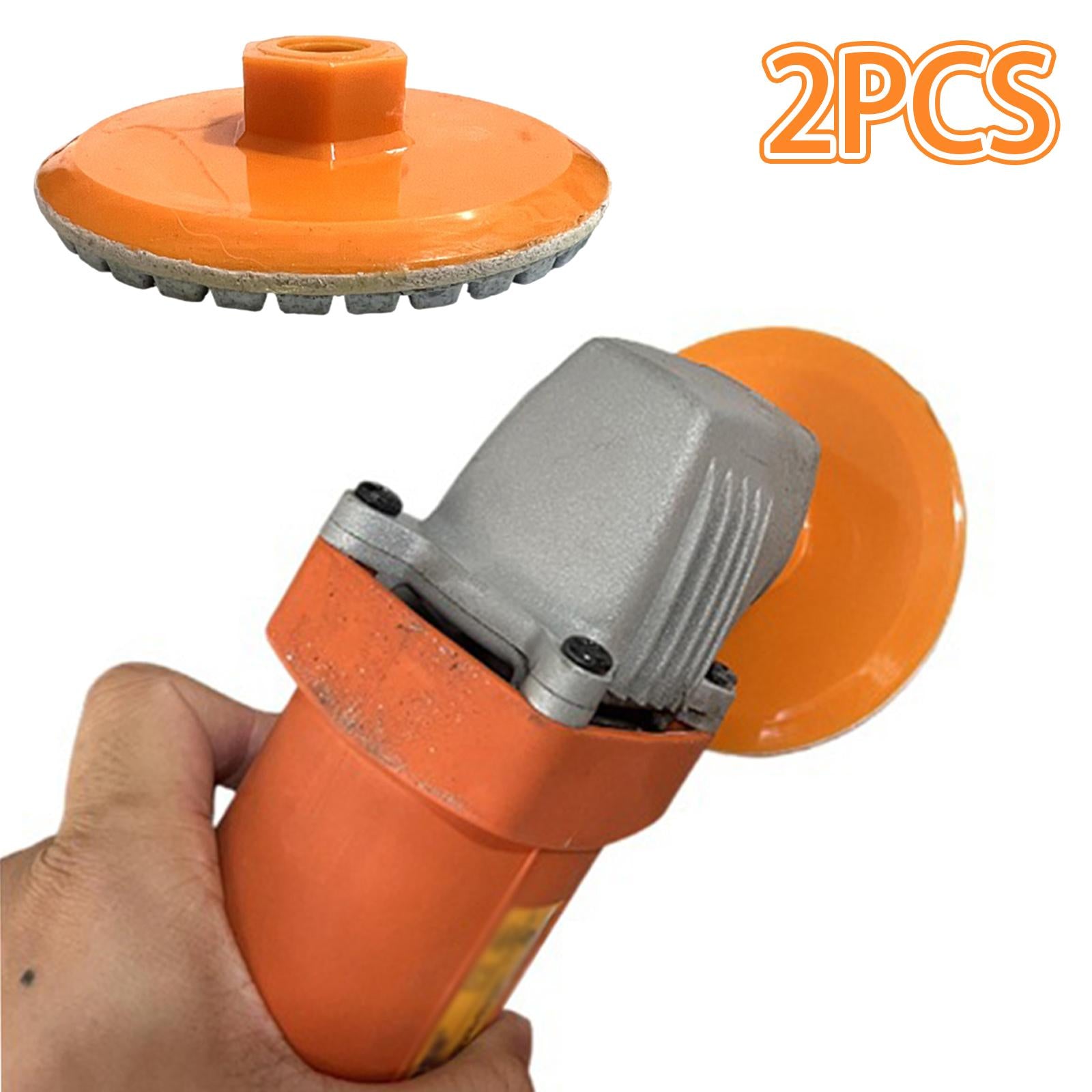 2x Angle Grinder Grinding Disc Replacements 8cm for Granite Marble Porcelain
