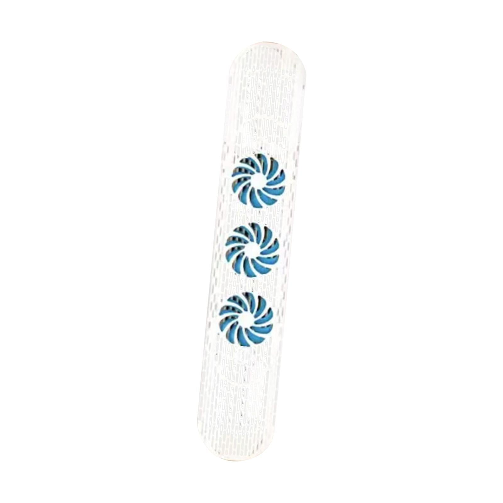Retractable Air Conditioner Air Deflector Air Diverter Cover Blue Fan White
