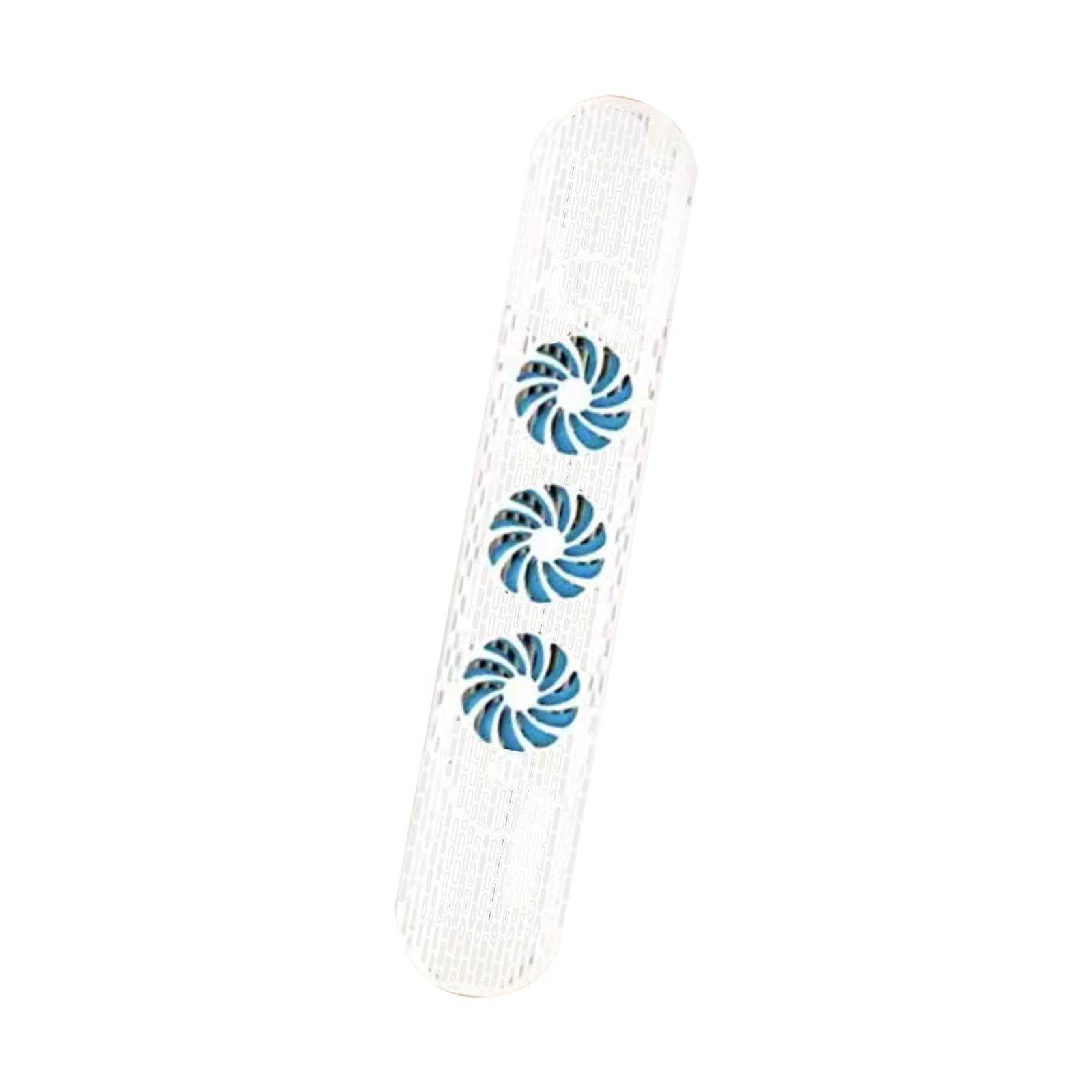 Retractable Air Conditioner Air Deflector Air Diverter Cover Blue Fan White