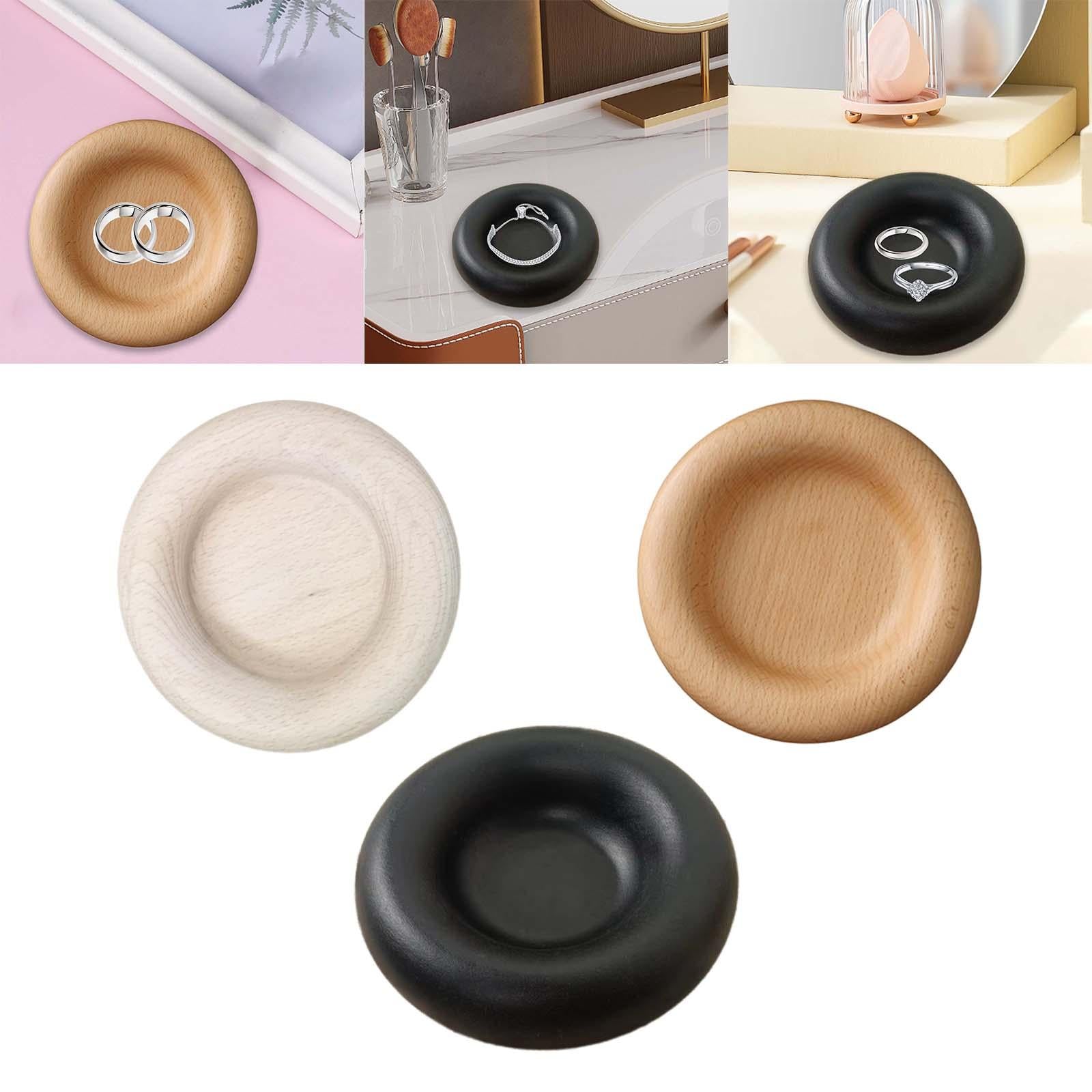 Jewelry Tray Watches Necklace Bangle Trinket Dish for Vanity Tray Countertop A