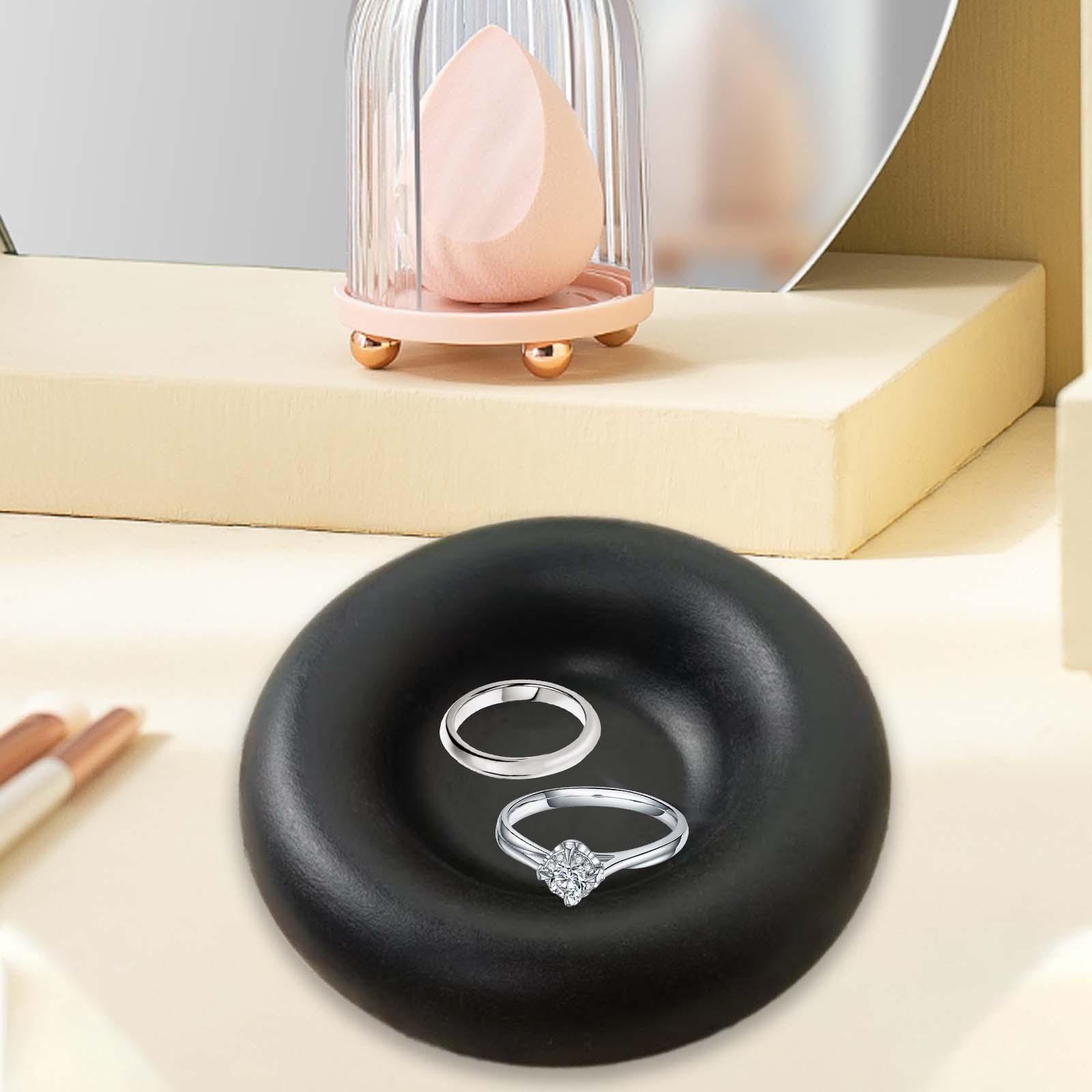 Jewelry Tray Watches Necklace Bangle Trinket Dish for Vanity Tray Countertop C