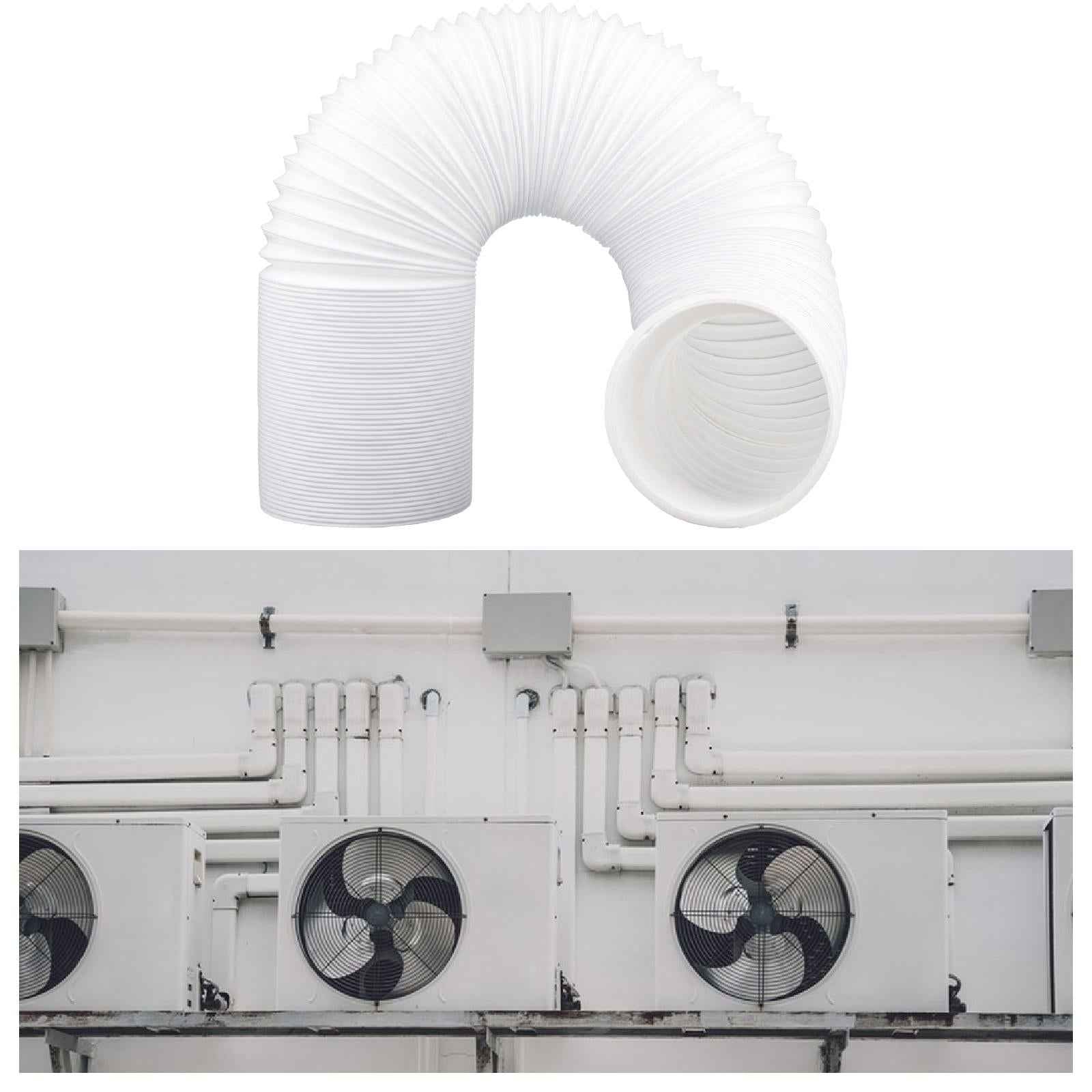 Portable Air Conditioner Hose Flexible Easy to Mount Parts Replacement Parts 1m