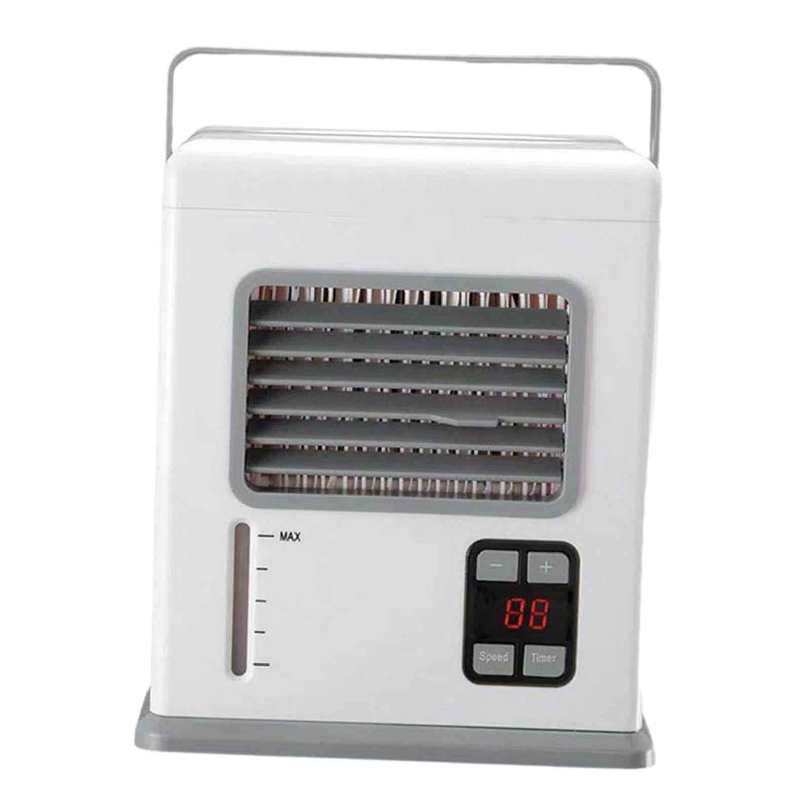Portable Air Conditioner Evaporative Air Cooler Fan Quiet for Home Work Desk