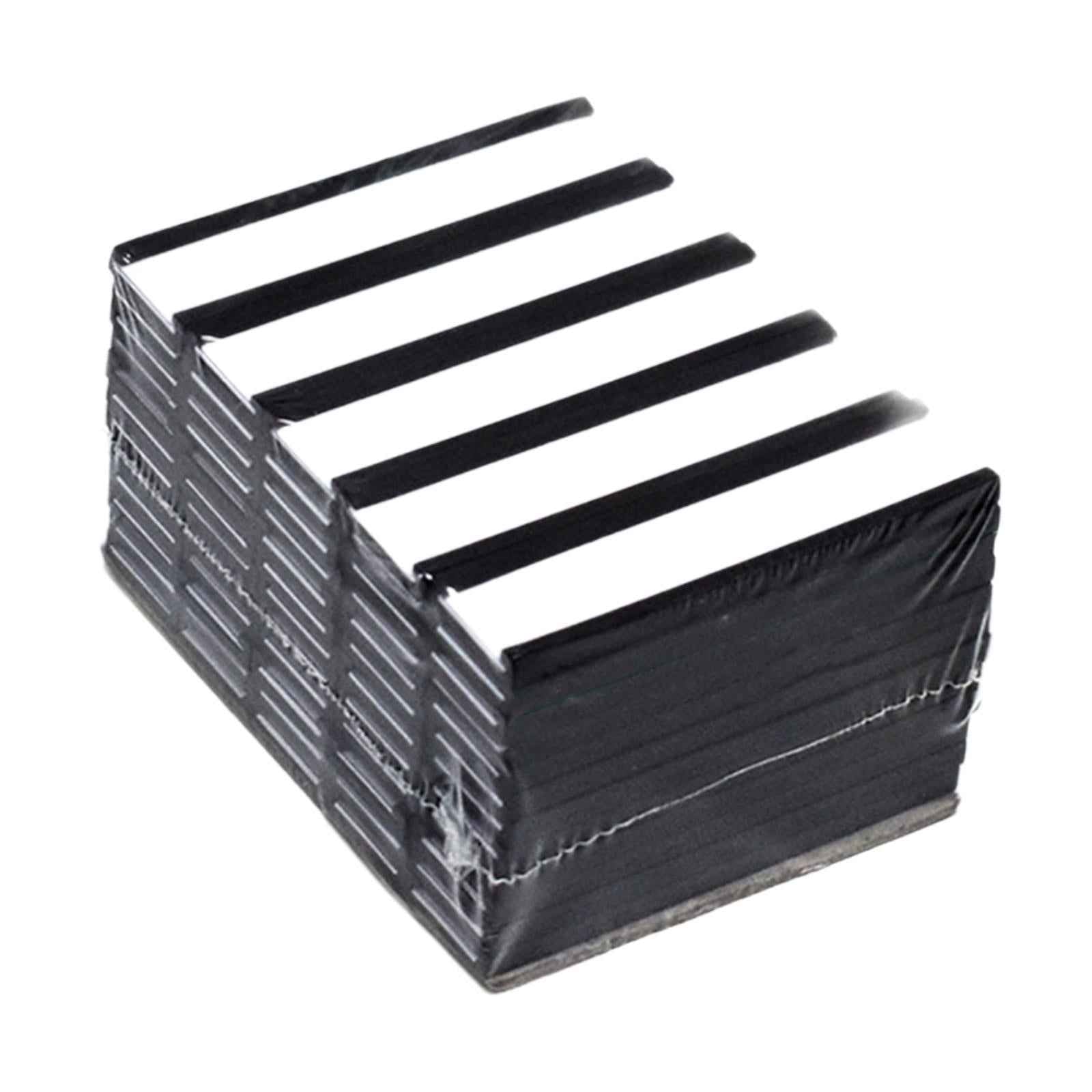 Magnetic Label Holders Workshop Data Cards Holder Garage Office Shelf Labels 5.08x1.27cm 60Pcs