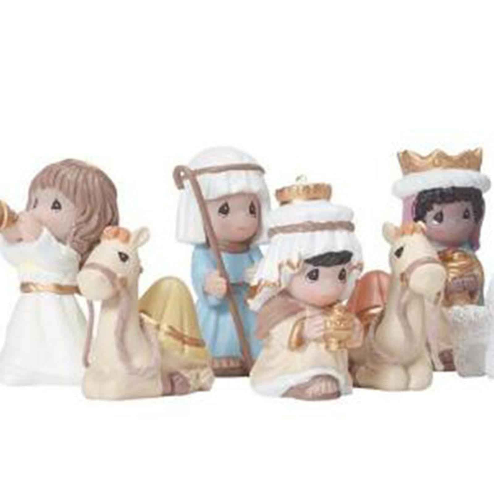 Christmas Figurines Nativity Set Collectible Desk Xmas Decor Christmas Gifts