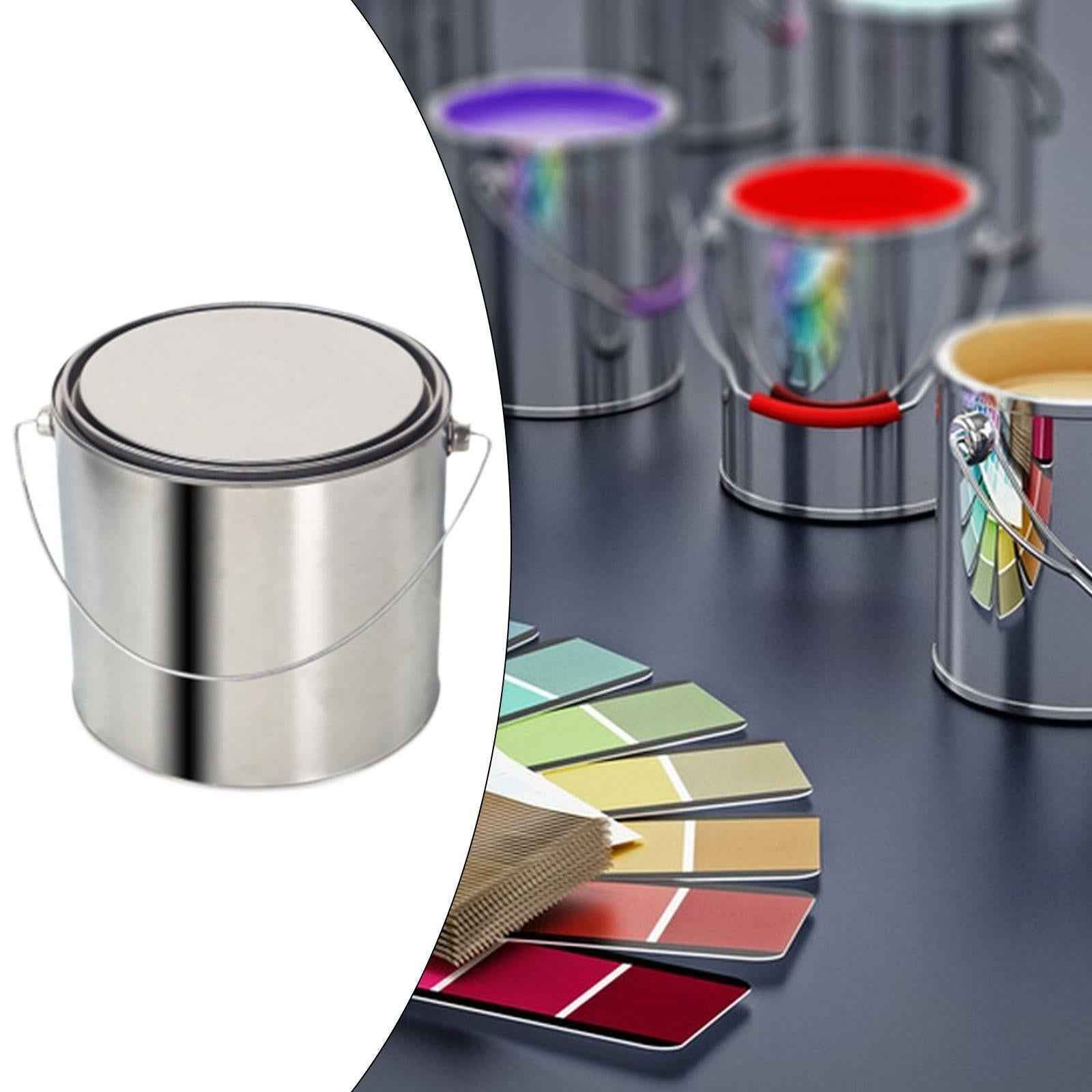 Empty Paint Can Multipurpose Paint Storage Container for Adhesives DIY Craft 5 L