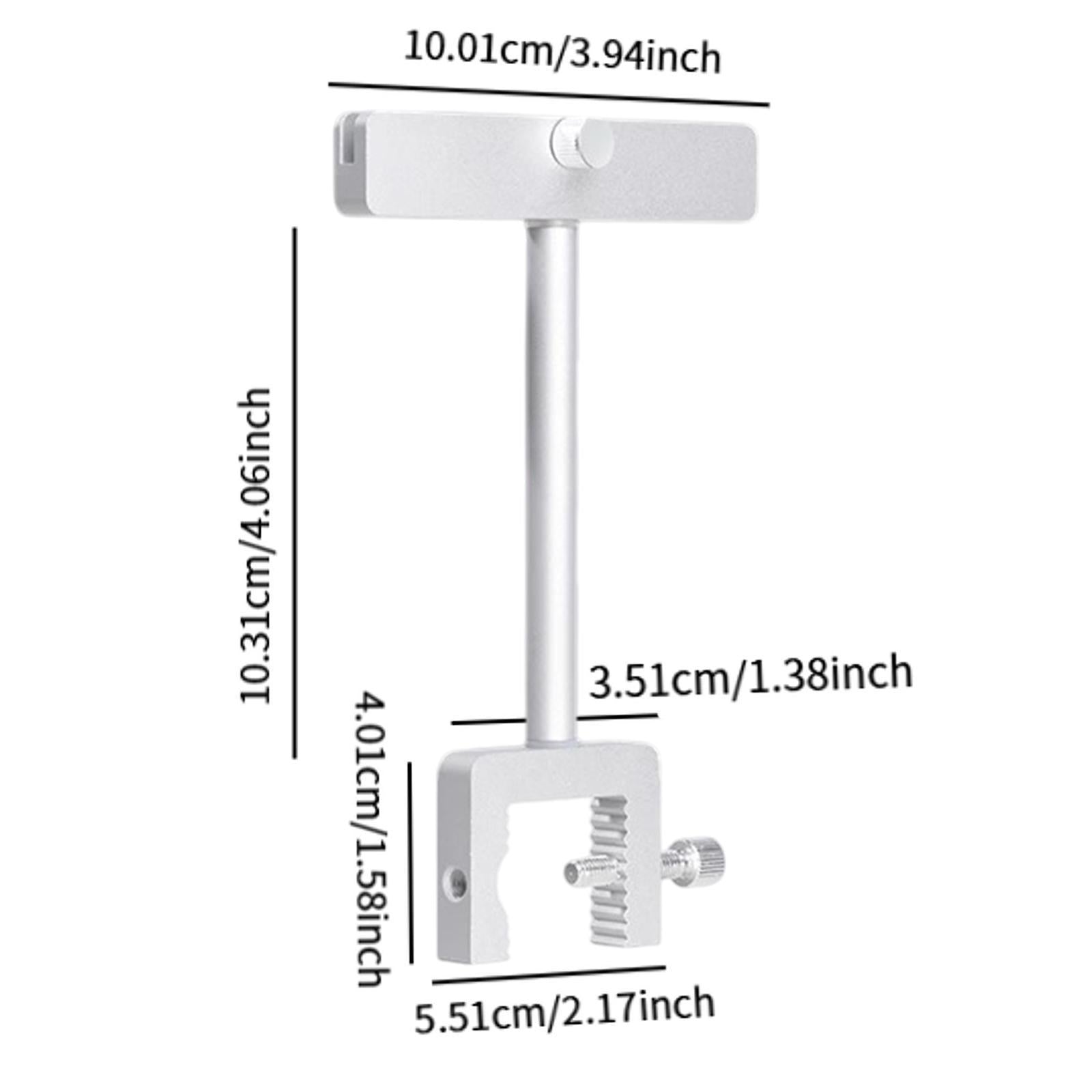 Sign Holder Clamp Reused Rotatable for Supermarket Clothing Store Exhibition Silver