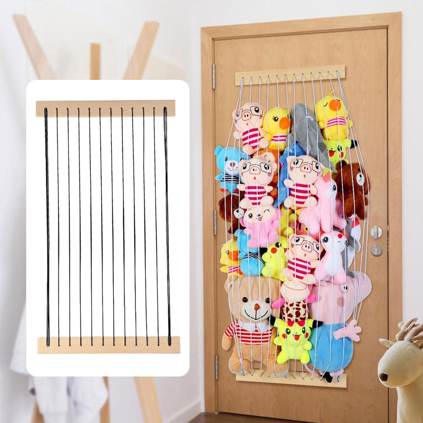 Stuffed Animal Storage Versatile Corner Hammock Net for Study Dormitory Home