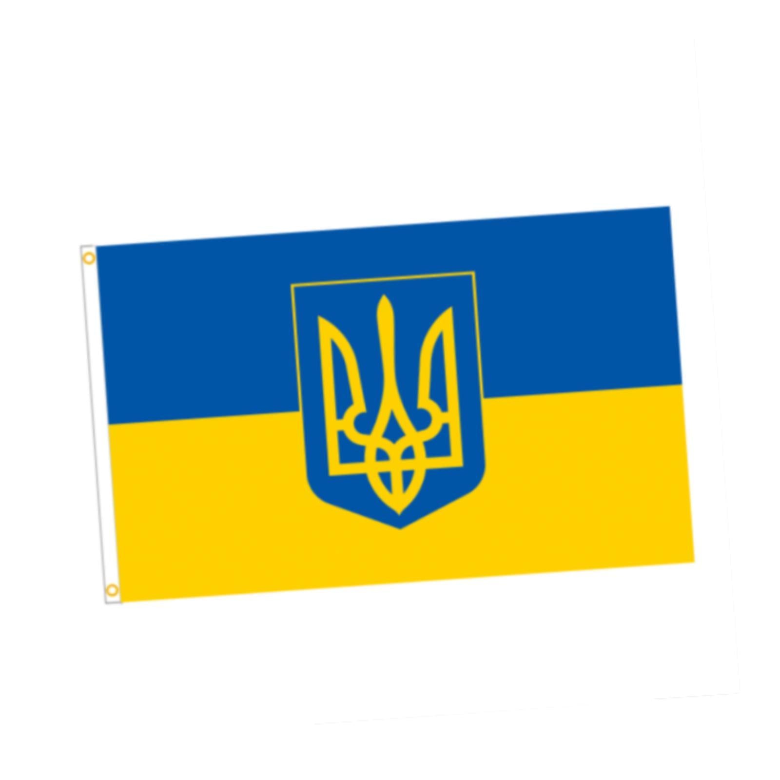 90cmx150cm Ukraine Flag Lightweight for Garden Home Decor Outdoor Decoration