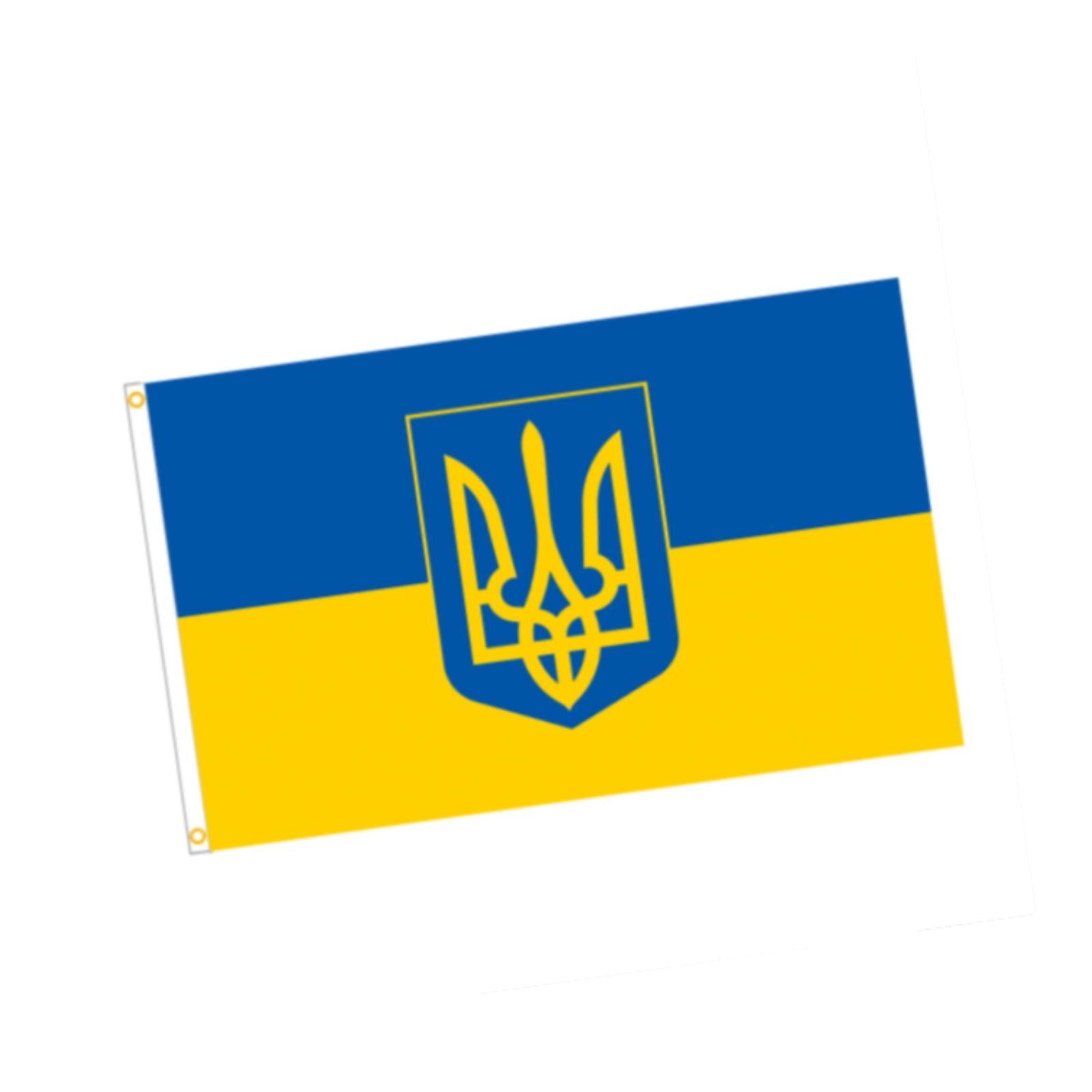 90cmx150cm Ukraine Flag Lightweight for Garden Home Decor Outdoor Decoration