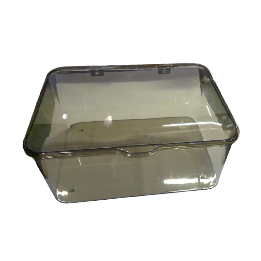 Desk Organizer Organization Stationery Storage Box for Bedroom Vanity Office Transparent Gray