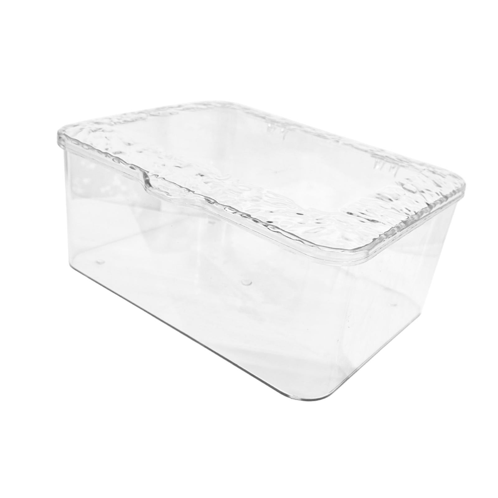 Desk Organizer Organization Stationery Storage Box for Bedroom Vanity Office Upgraded Clear