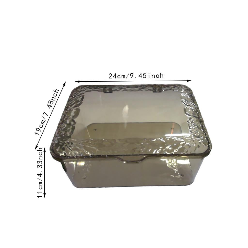 Desk Organizer Organization Stationery Storage Box for Bedroom Vanity Office Upgraded Gray
