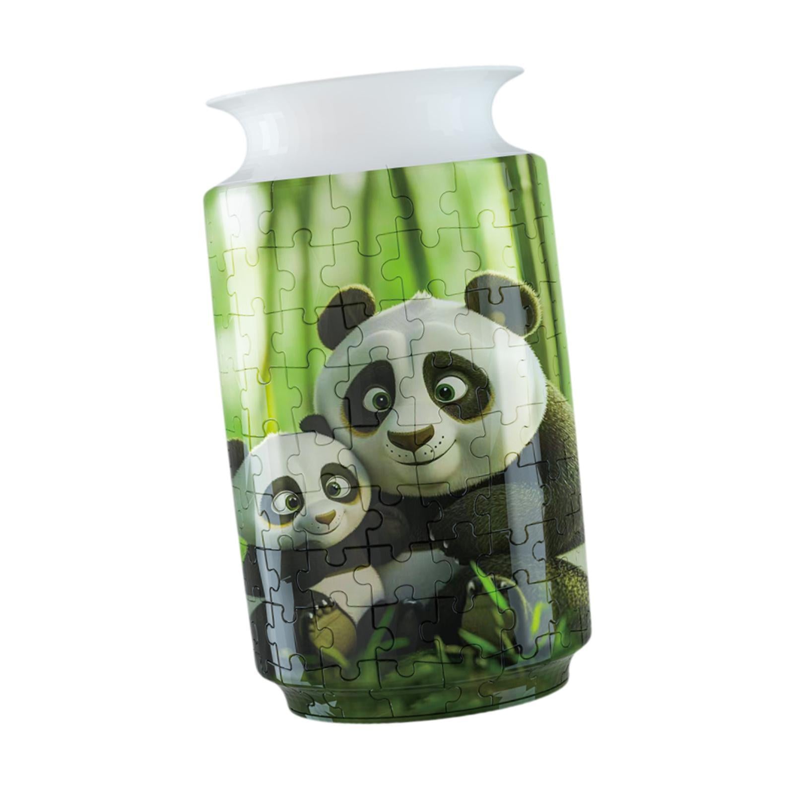 3D Puzzle Flower Vase Desktop Centerpiece Simple Party Decorative Flower Pot