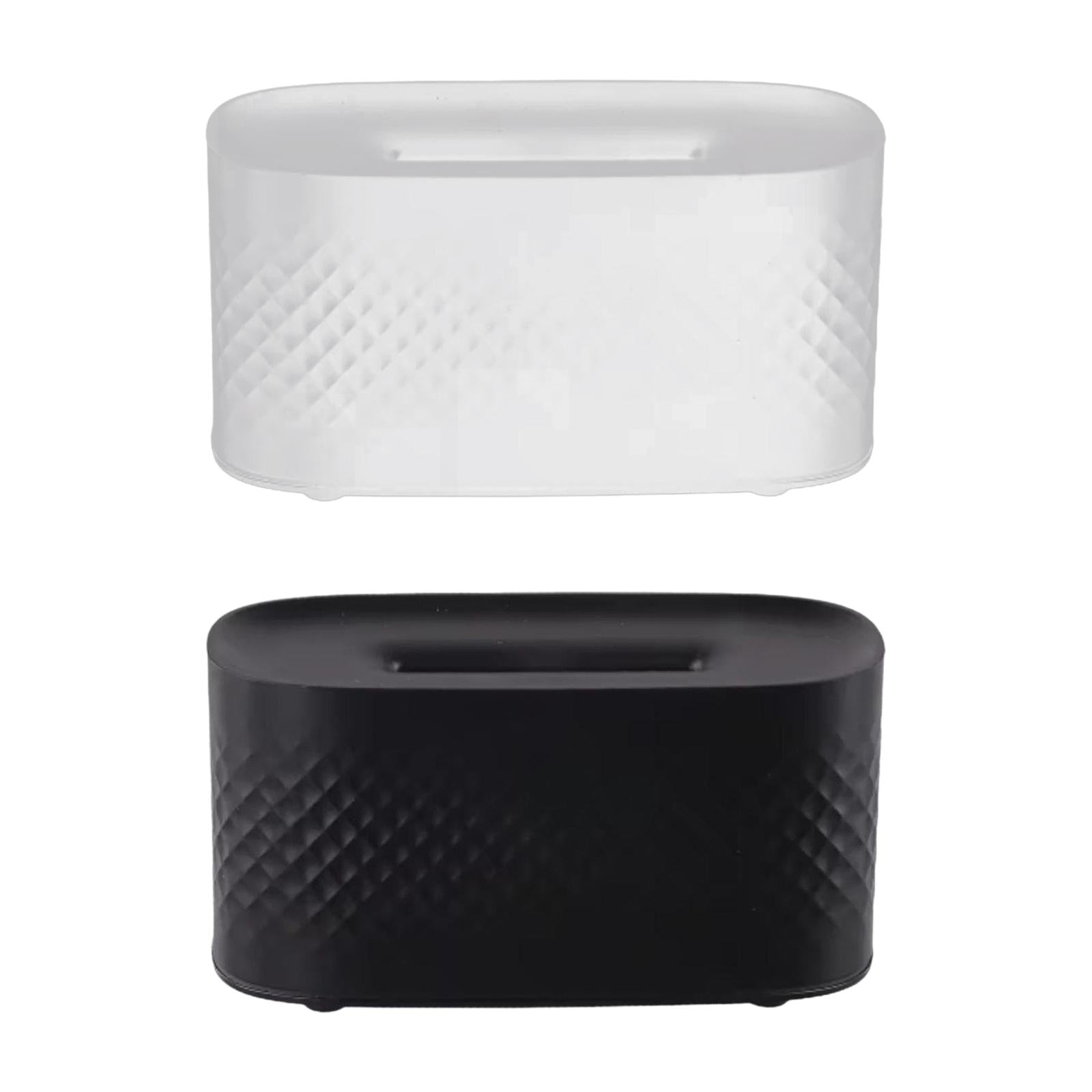 Essential Oil Diffuser 2 Mode Spray Desk Fireplace Yoga Flame Air Humidifier Black