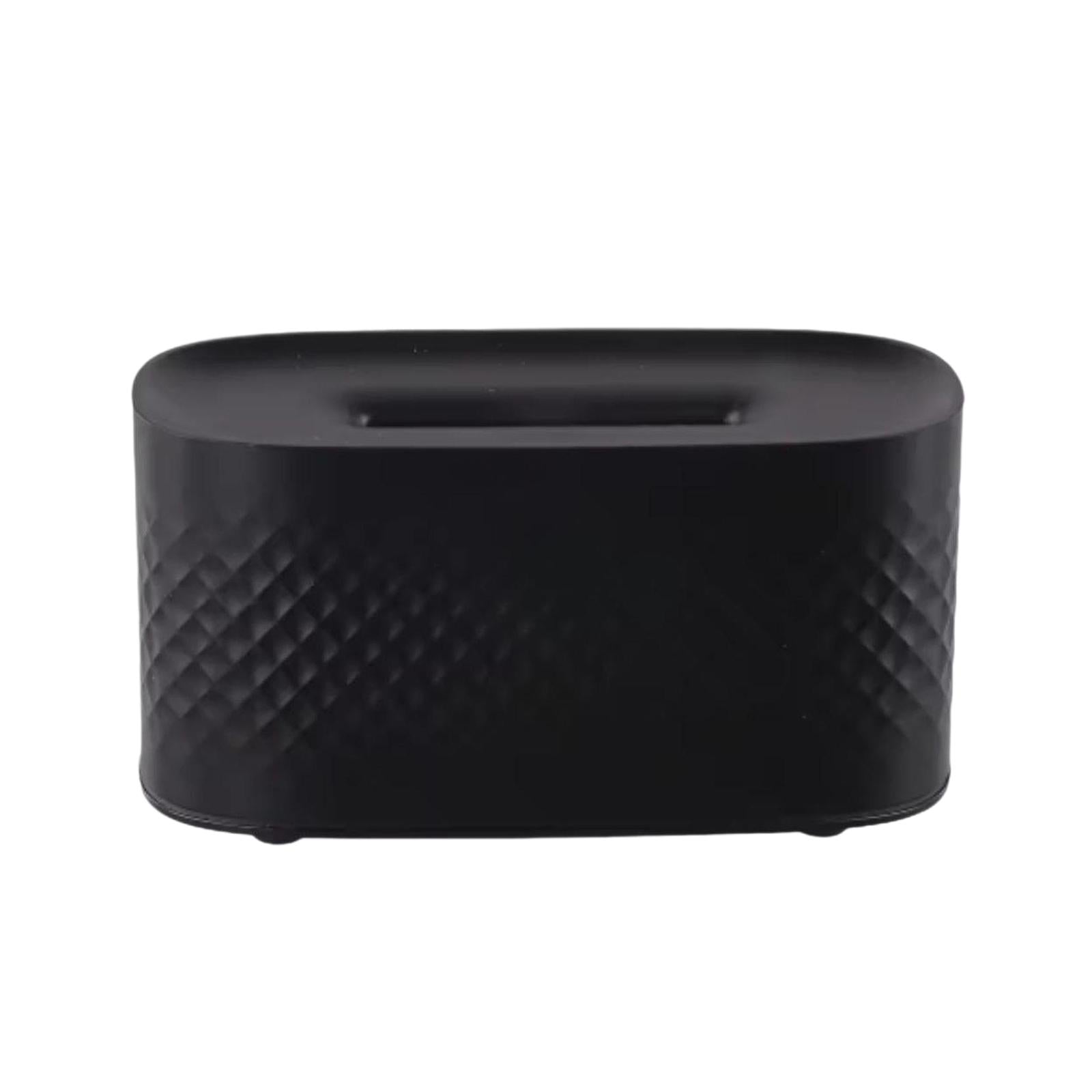 Essential Oil Diffuser 2 Mode Spray Desk Fireplace Yoga Flame Air Humidifier Black