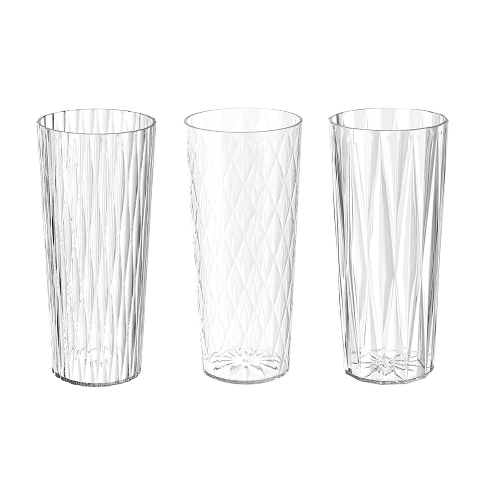 Decorative Vase Elegant Photo Prop Flower Pot for Office Living Room Kitchen Style A