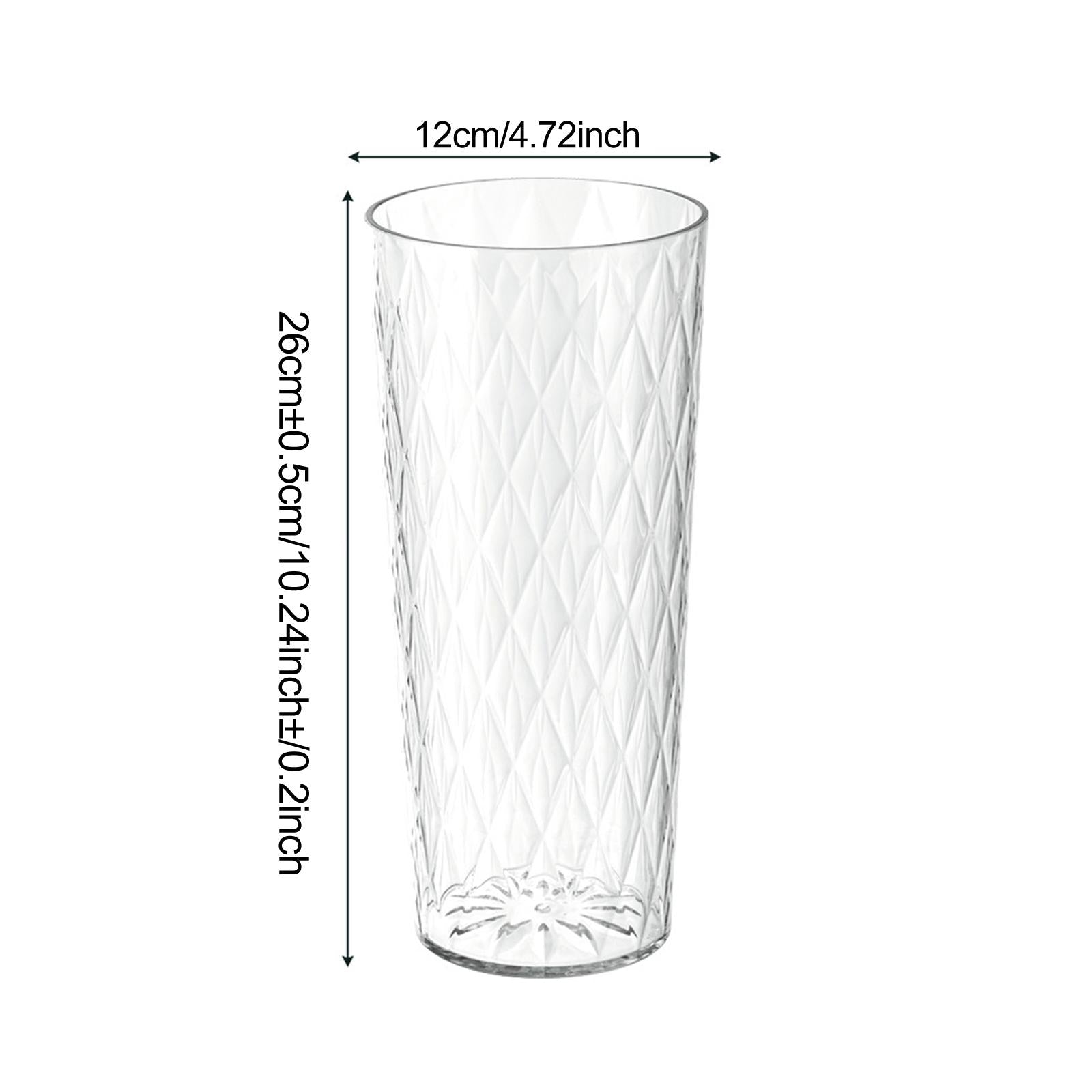 Decorative Vase Elegant Photo Prop Flower Pot for Office Living Room Kitchen Style B