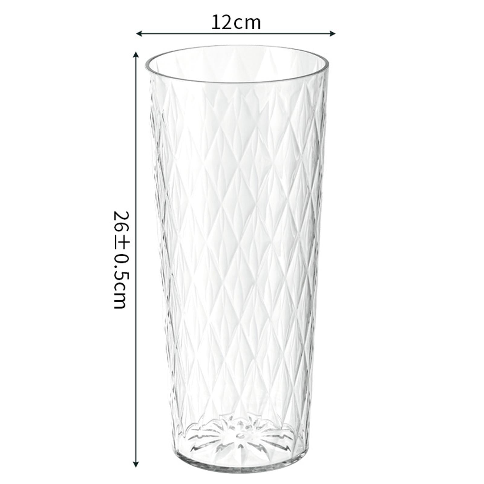 Decorative Vase Elegant Photo Prop Flower Pot for Office Living Room Kitchen Style B