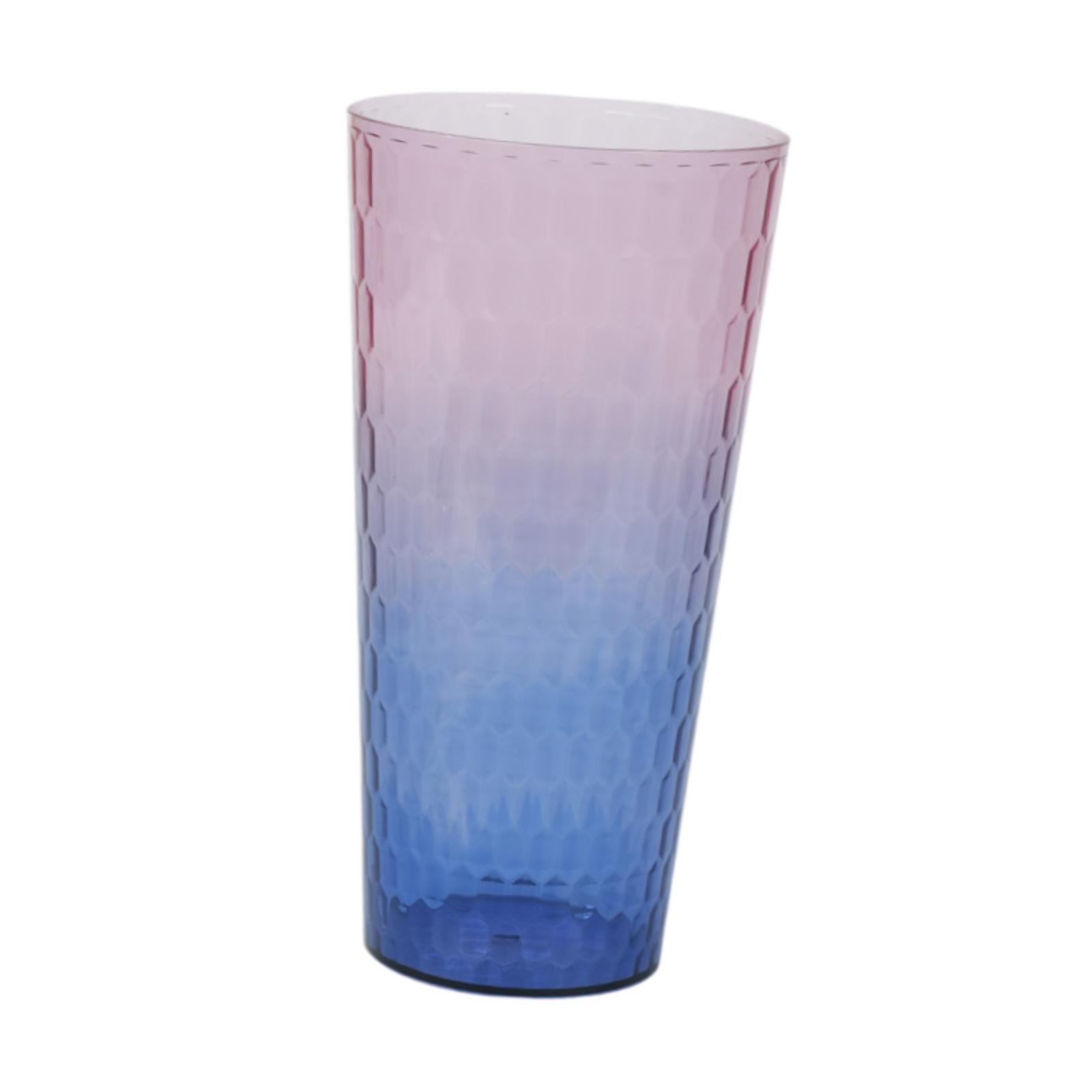 Flower Vase Dry Flowers Desk Floral Arrangement for Mantel Fireplace Wedding Blue Pink