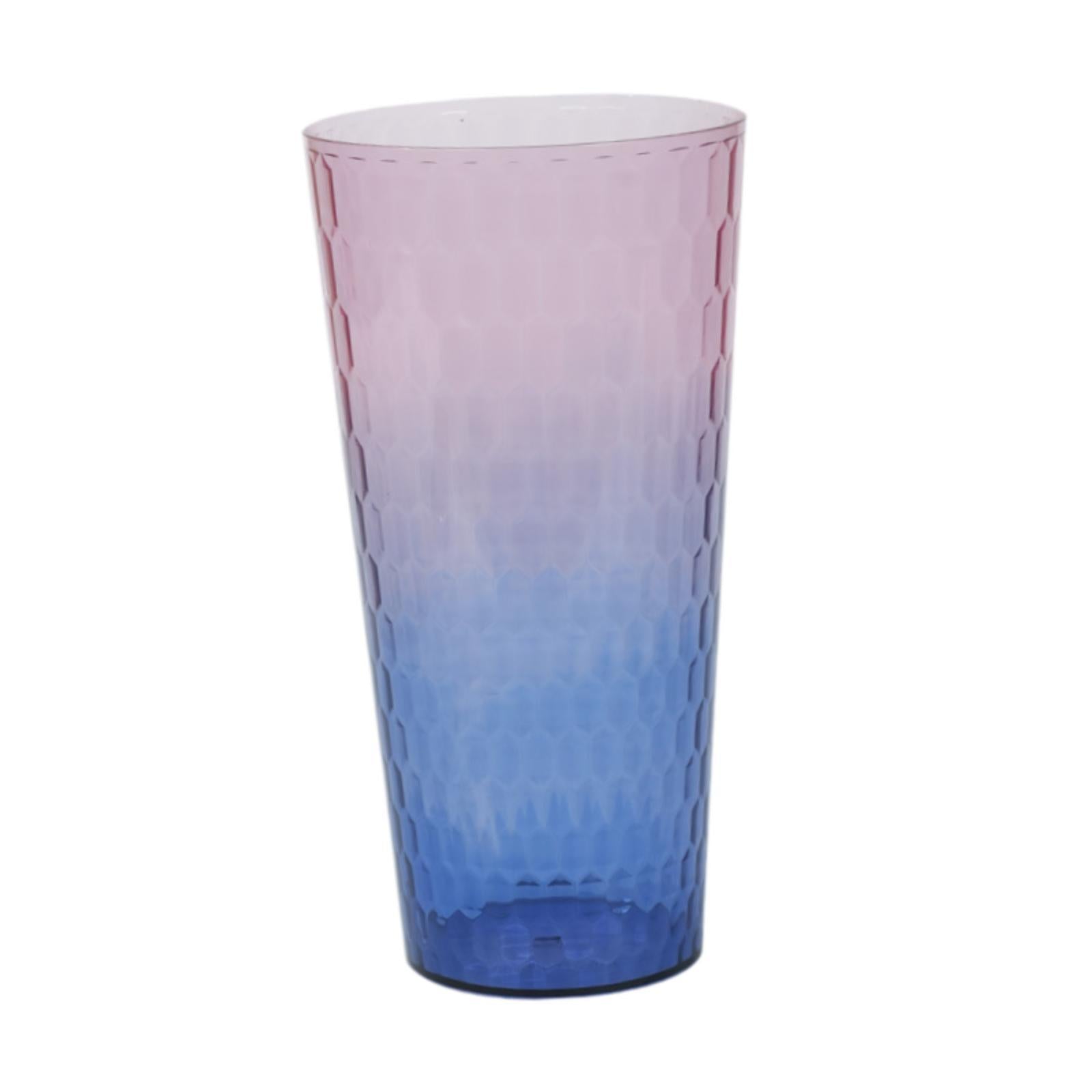 Flower Vase Dry Flowers Desk Floral Arrangement for Mantel Fireplace Wedding Blue Pink